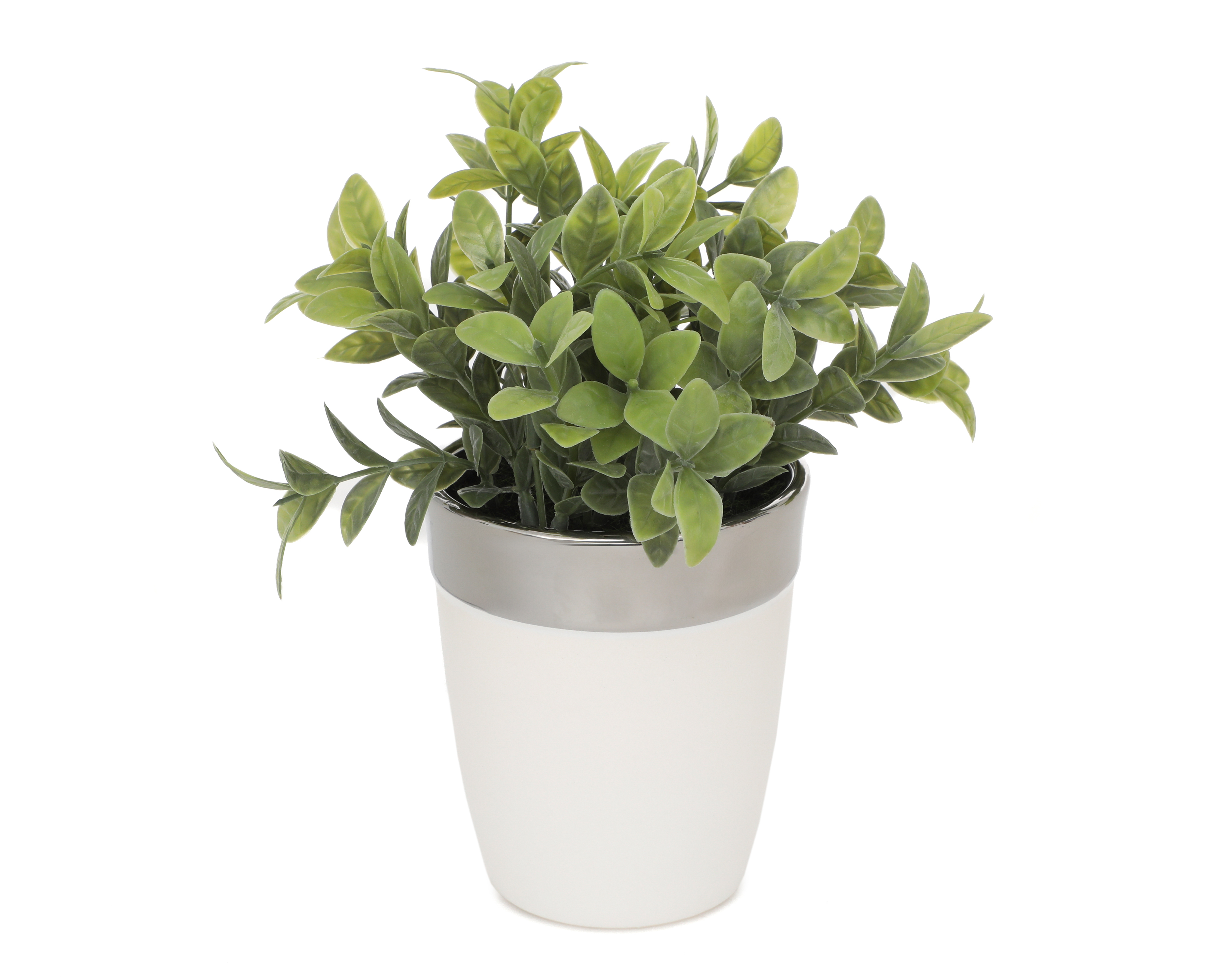 Foto 3 pulgar | Foto 2 | Planta Artificial con Maceta Starhaus 25 cm