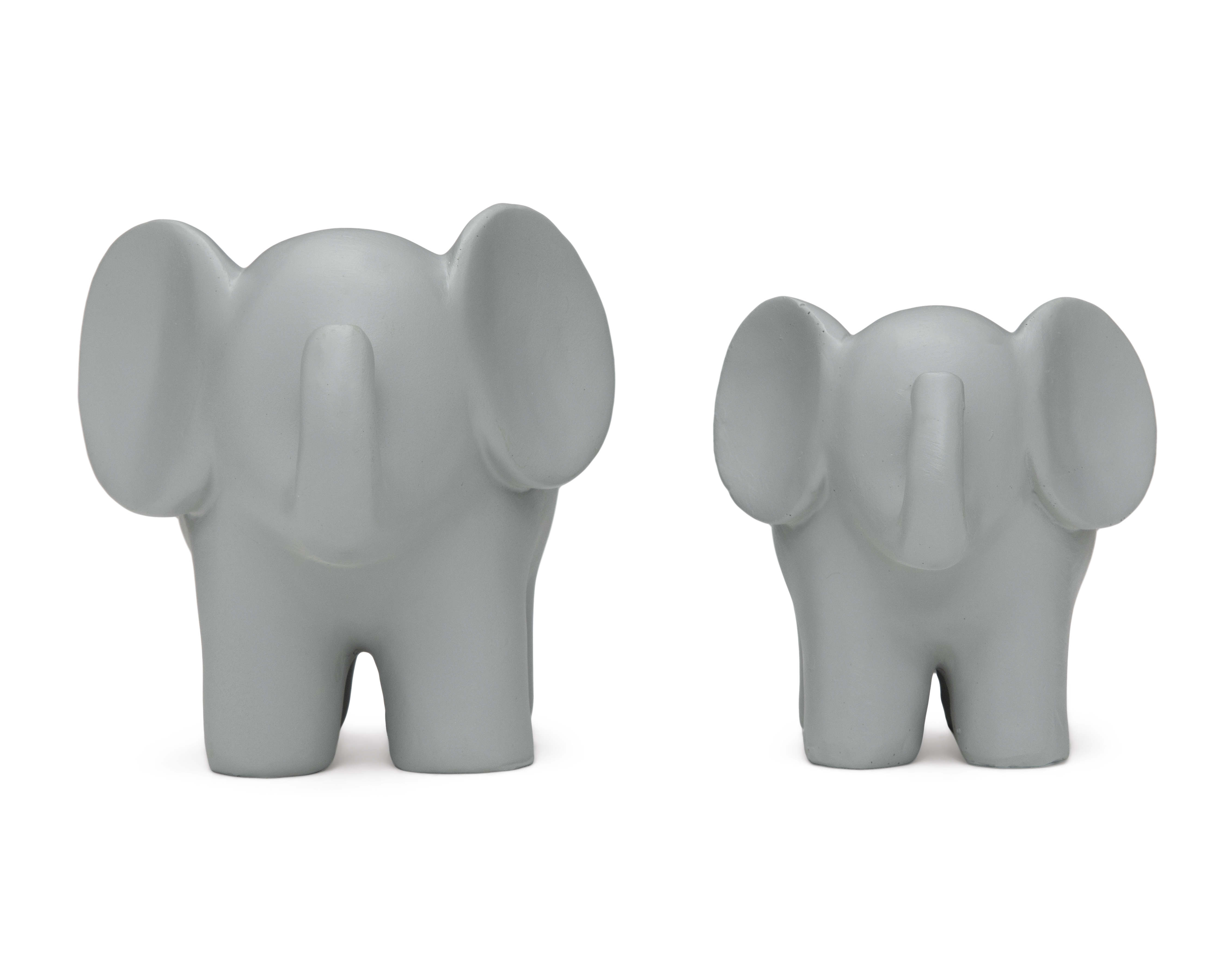 Foto 4 pulgar | Foto 3 | Figura Decorativa de Elefante Fanty de Resina 2 Piezas