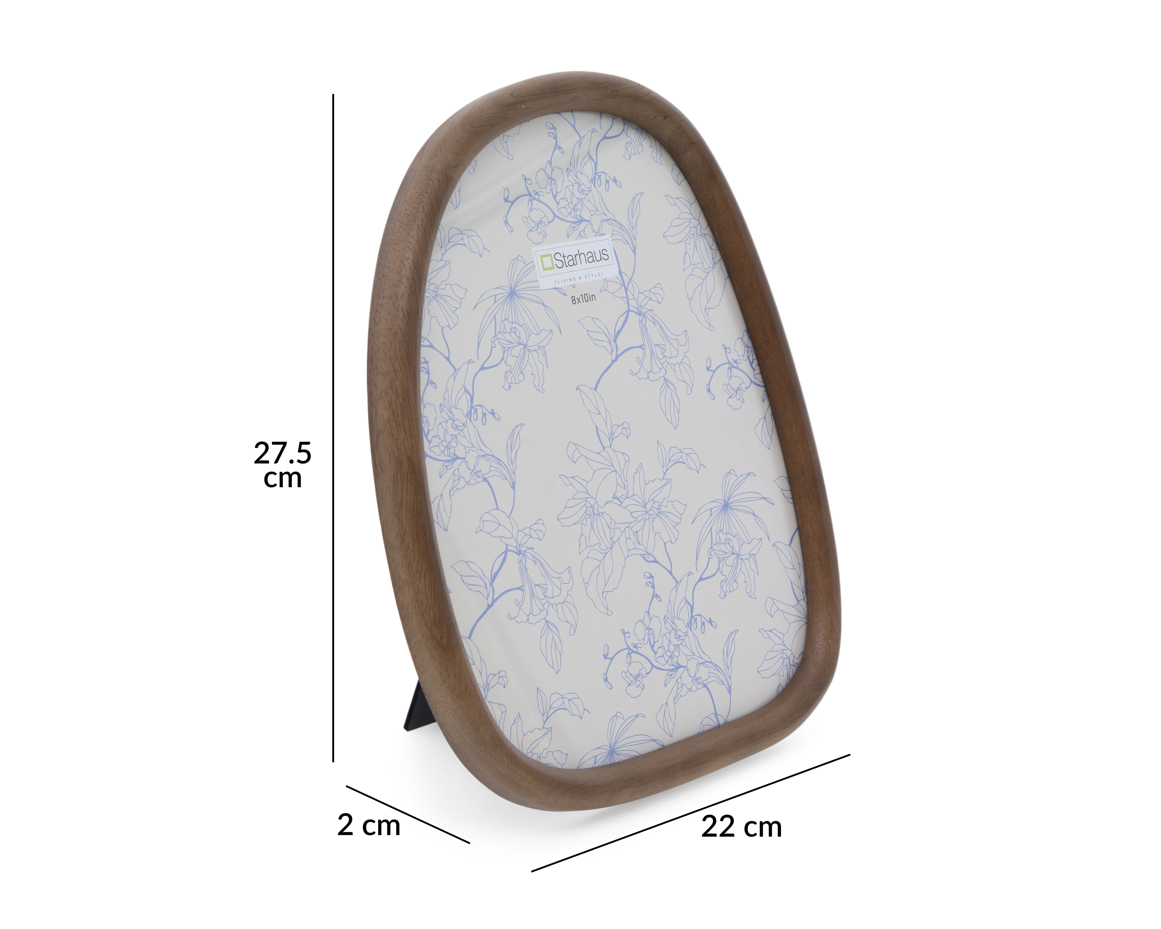 Foto 6 pulgar | Foto 5 | Portarretrato de Madera Starhaus 8 x 10 Pulgadas