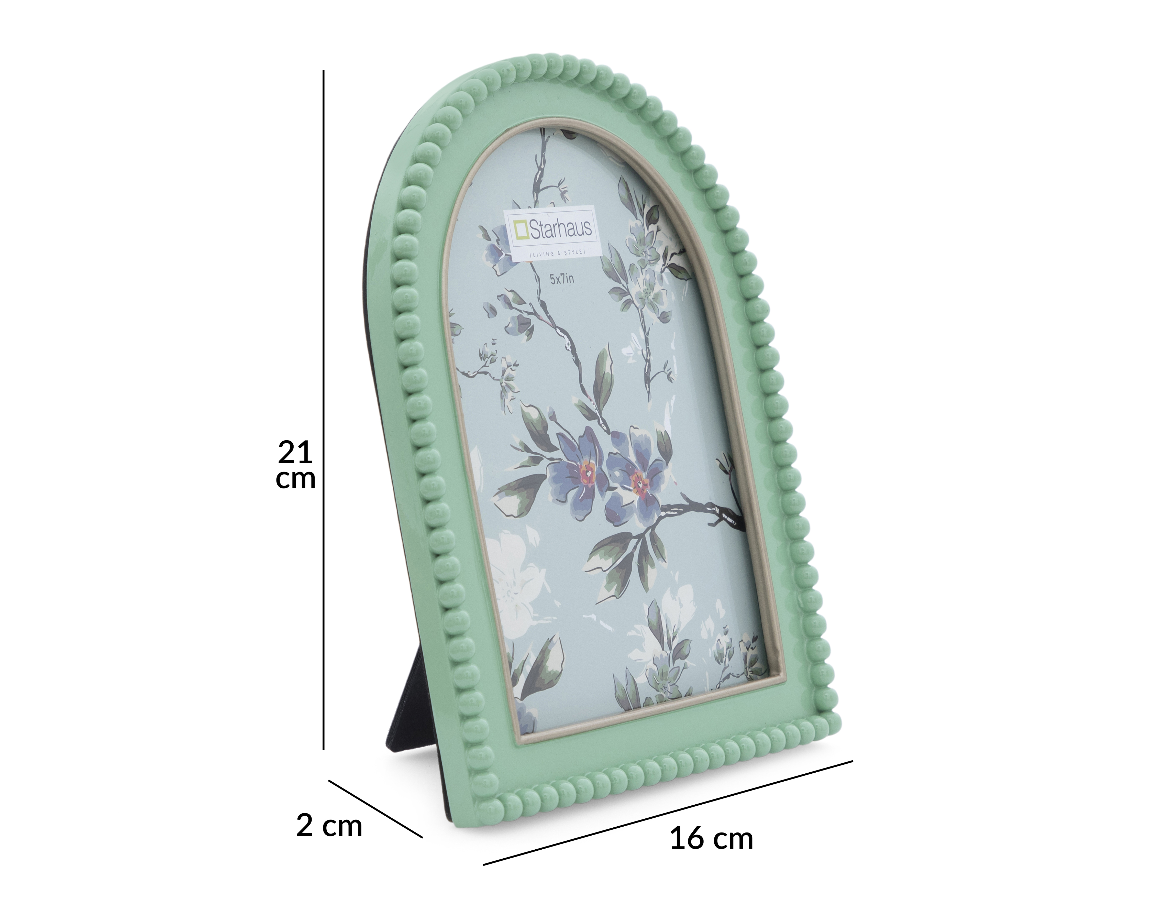 Foto 5 | Foto 5 | Portarretrato de Resina Starhaus 5 x 7 Pulgadas