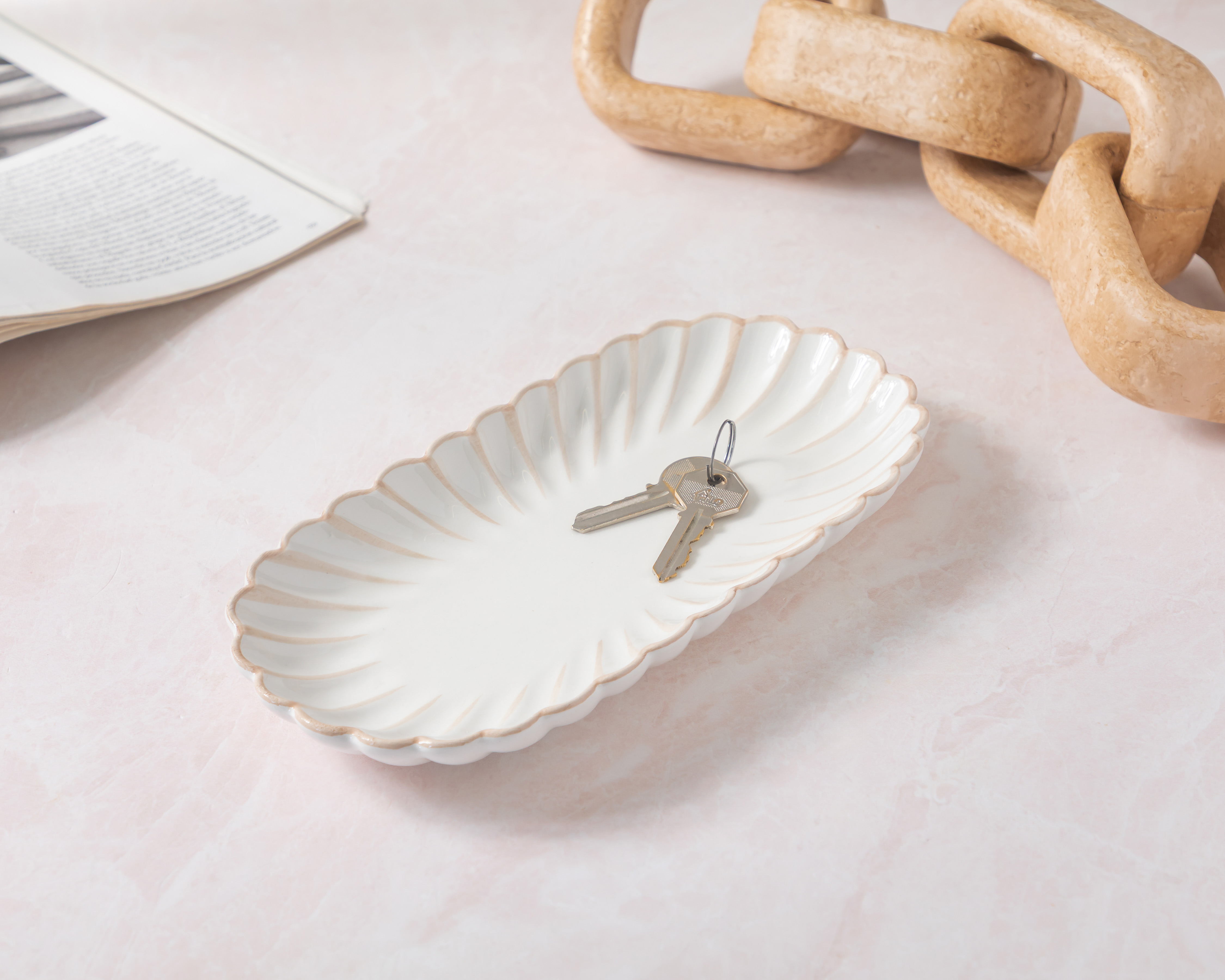 Foto 4 | Foto 4 | Charola Decorativa Chaide de Cerámica