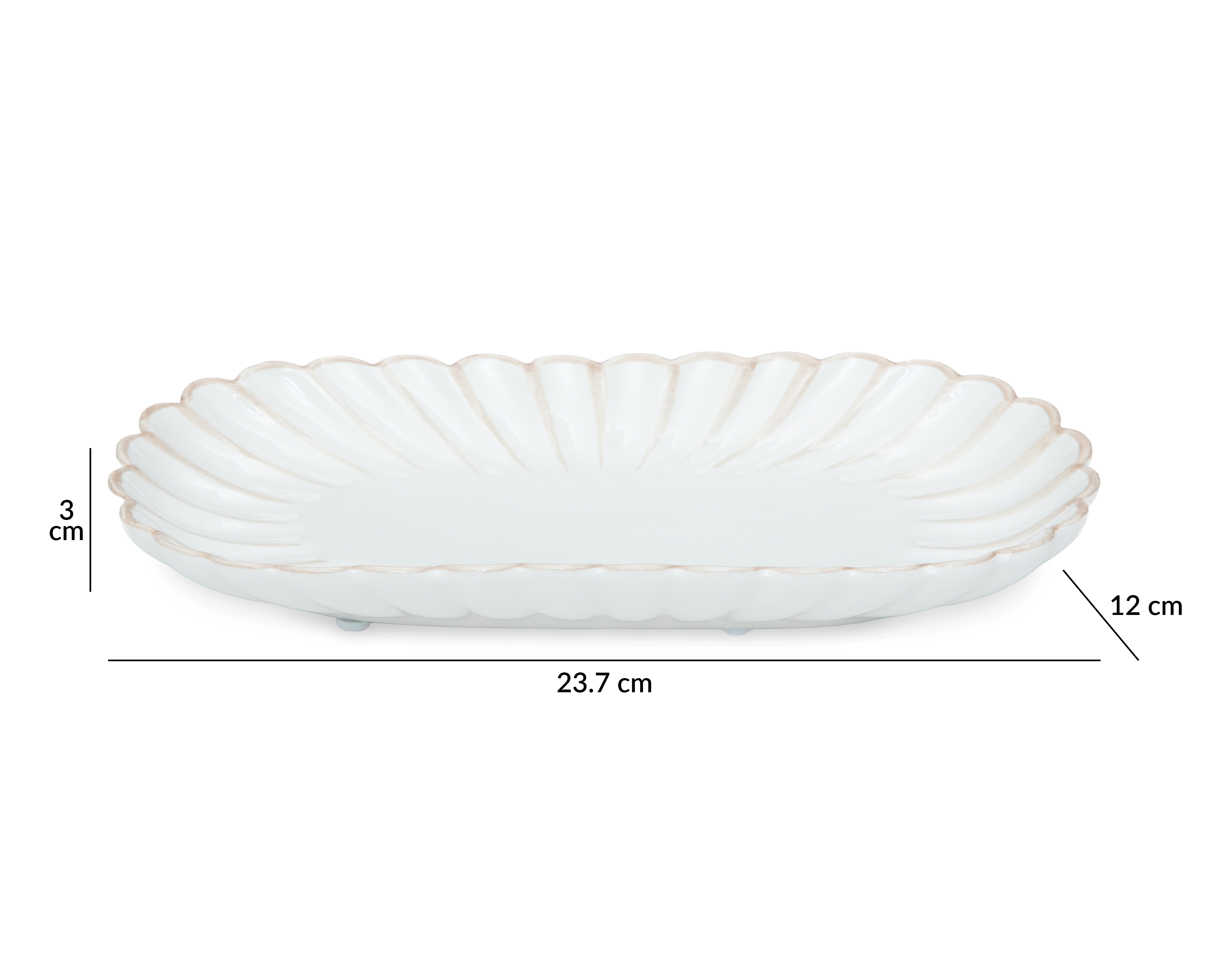 Foto 6 pulgar | Foto 5 | Charola Decorativa Chaide de Cerámica