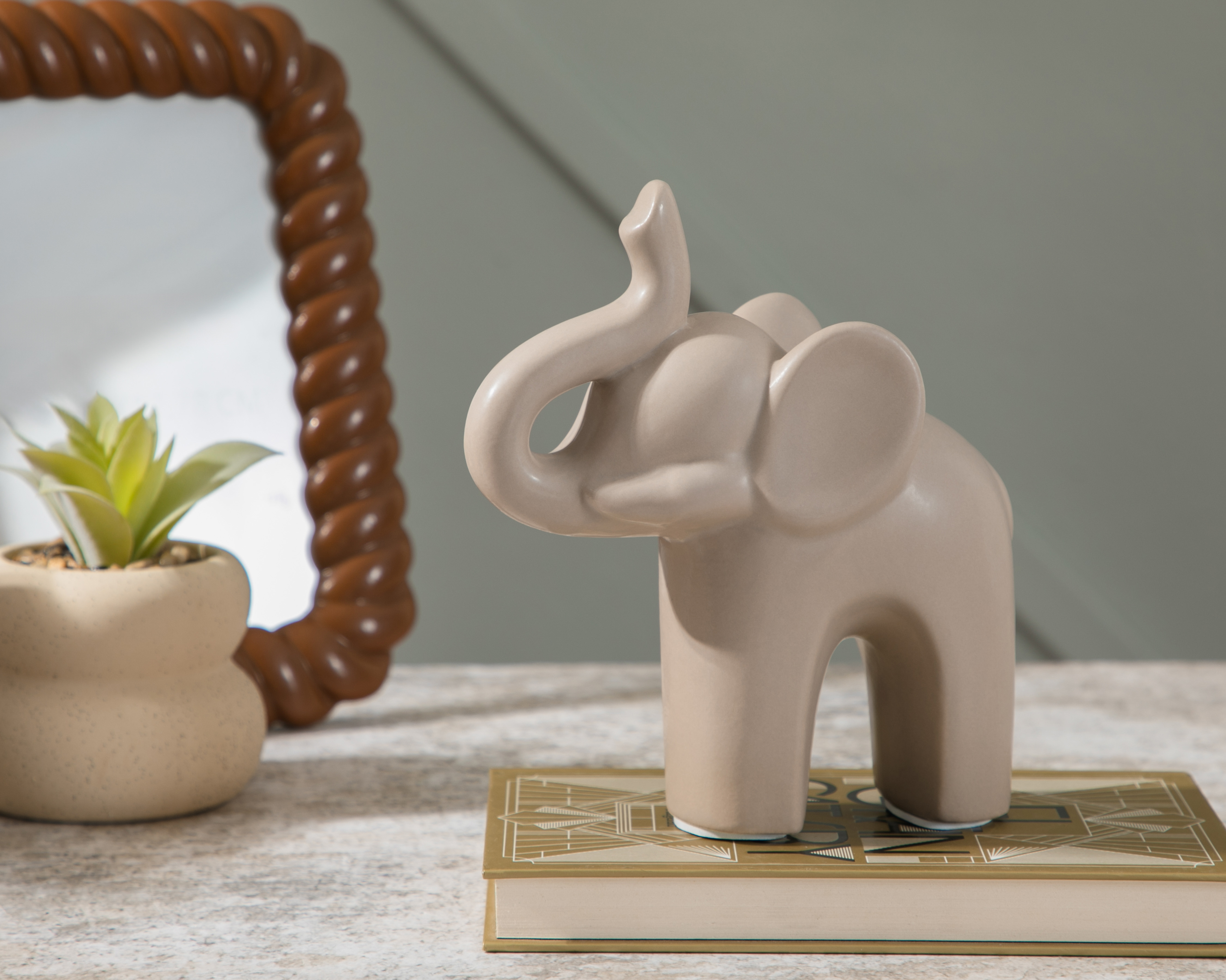 Foto 5 | Foto 5 | Escultura de Elefante Aldo de Cerámica