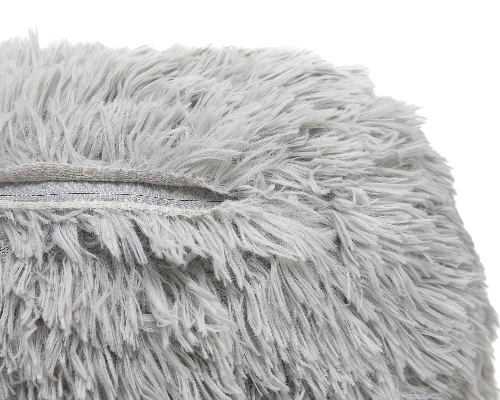 Foto 4 pulgar | Foto 3 | Cojín Decorativo Fluffy Grey