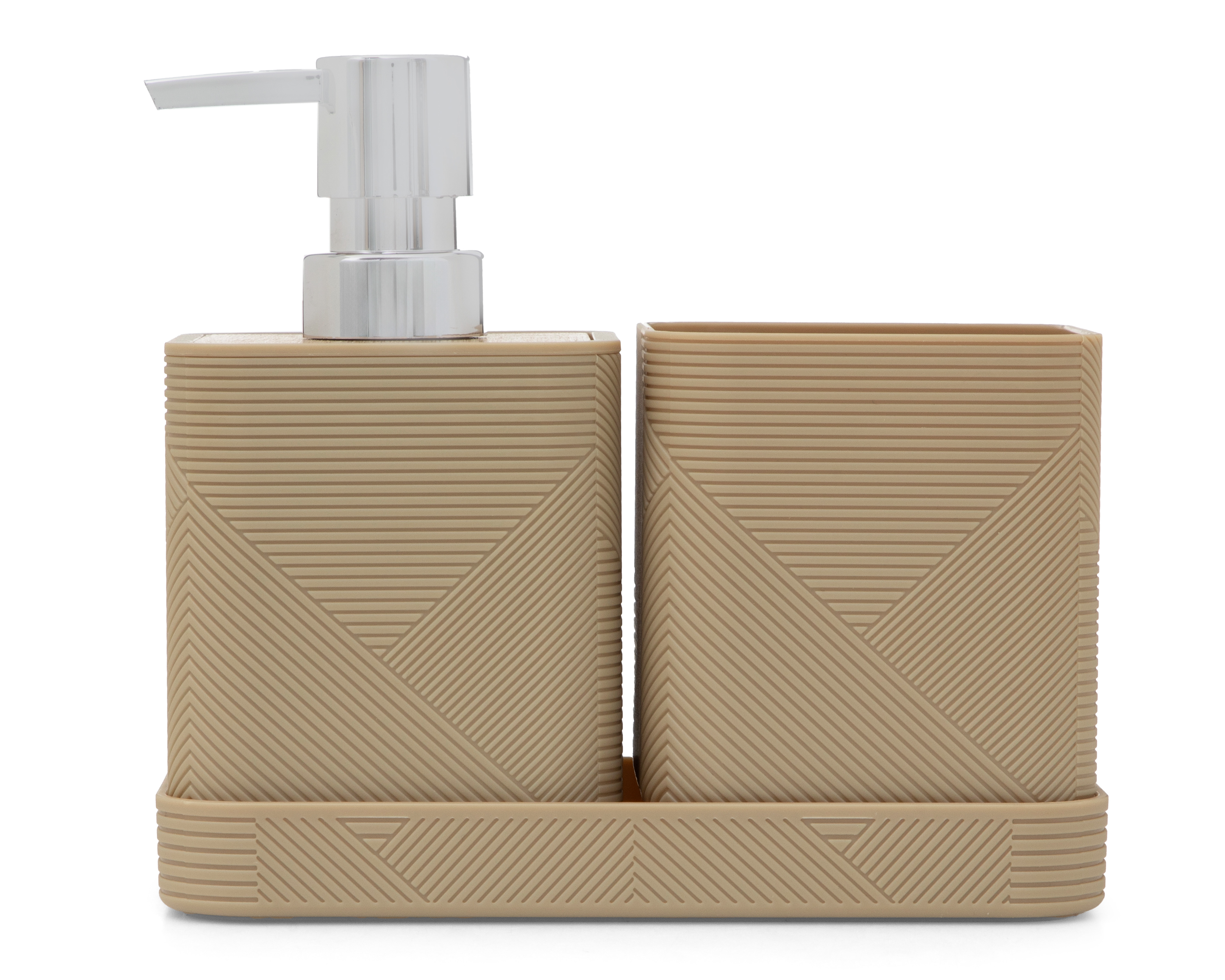 Foto 1 | Foto 1 | Dispensador de Jabón Starhaus de Plástico 3 Piezas