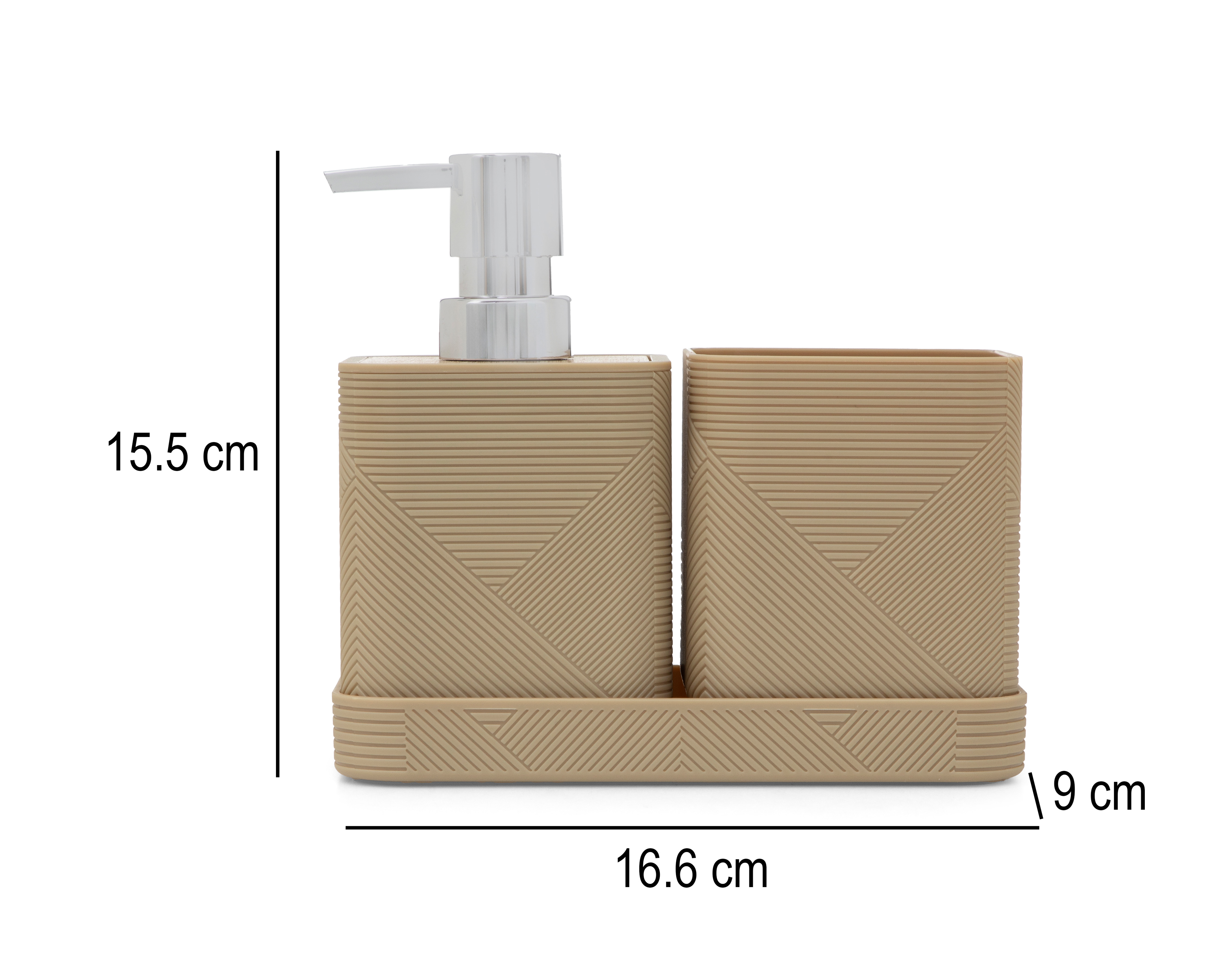 Foto 8 pulgar | Foto 7 | Dispensador de Jabón Starhaus de Plástico 3 Piezas