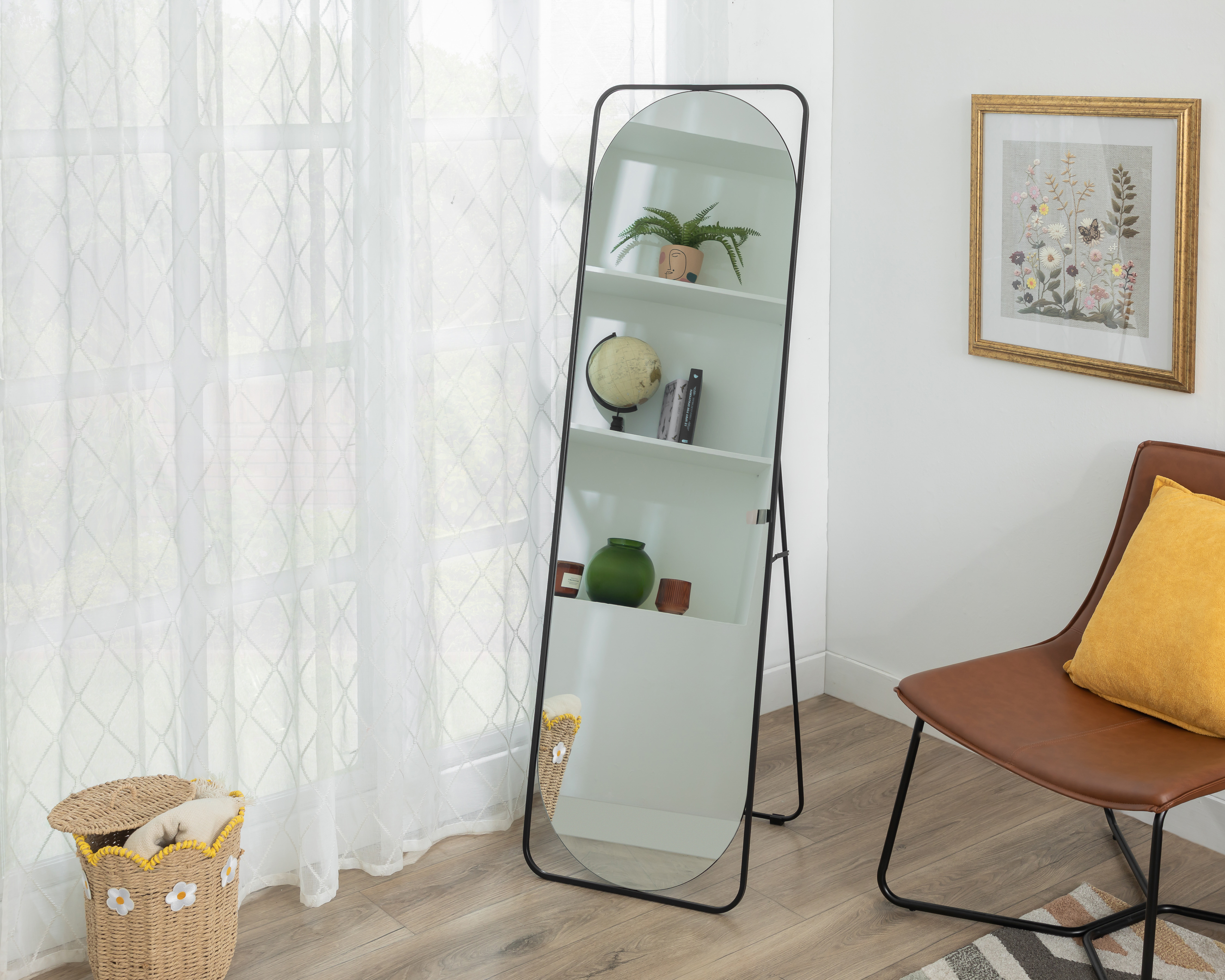 Espejo de Piso Rectangular Aquarin 45 x 147 cm