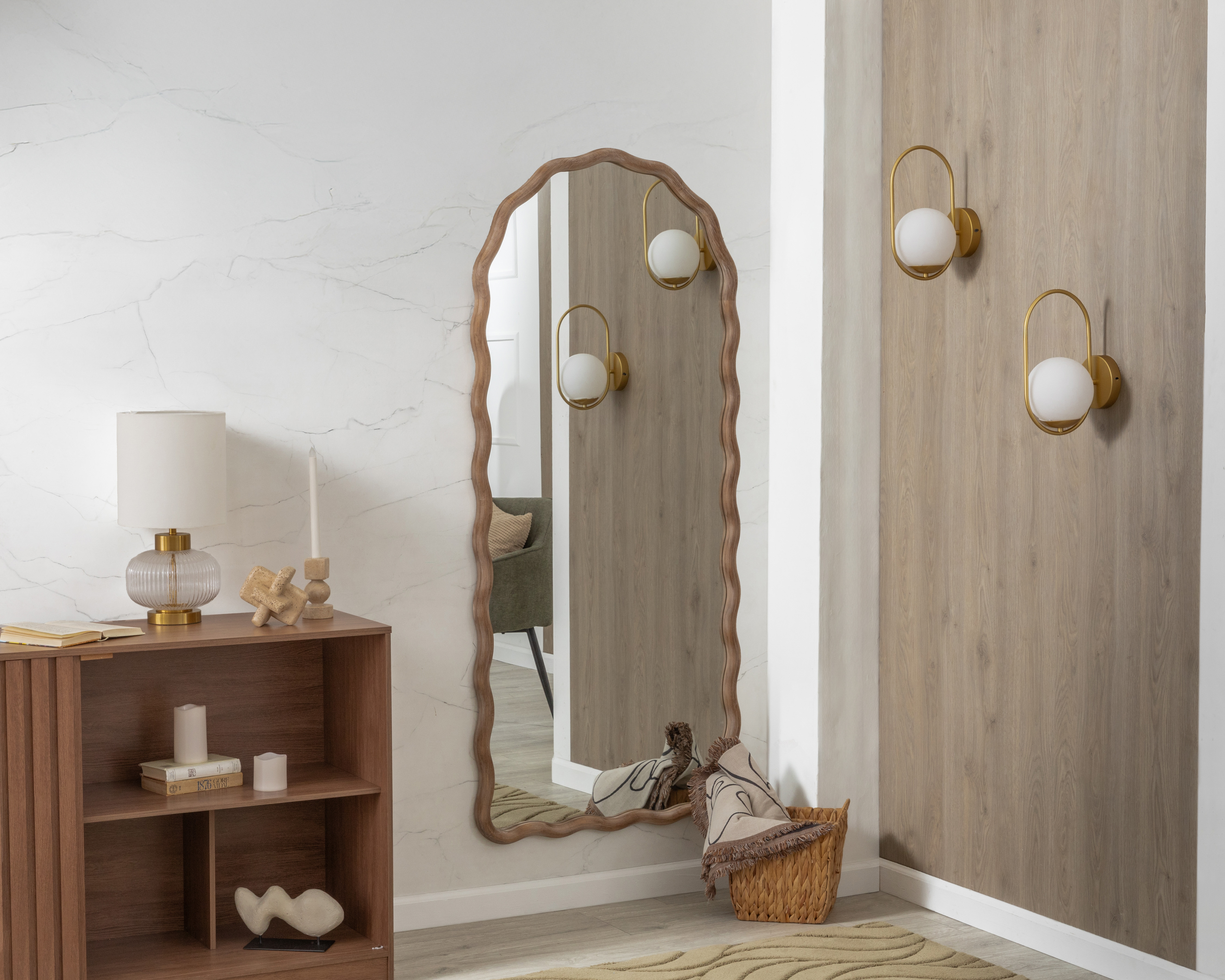 Foto 2 pulgar | Foto 1 | Espejo de Piso de Arco Carran 76 x 176 cm