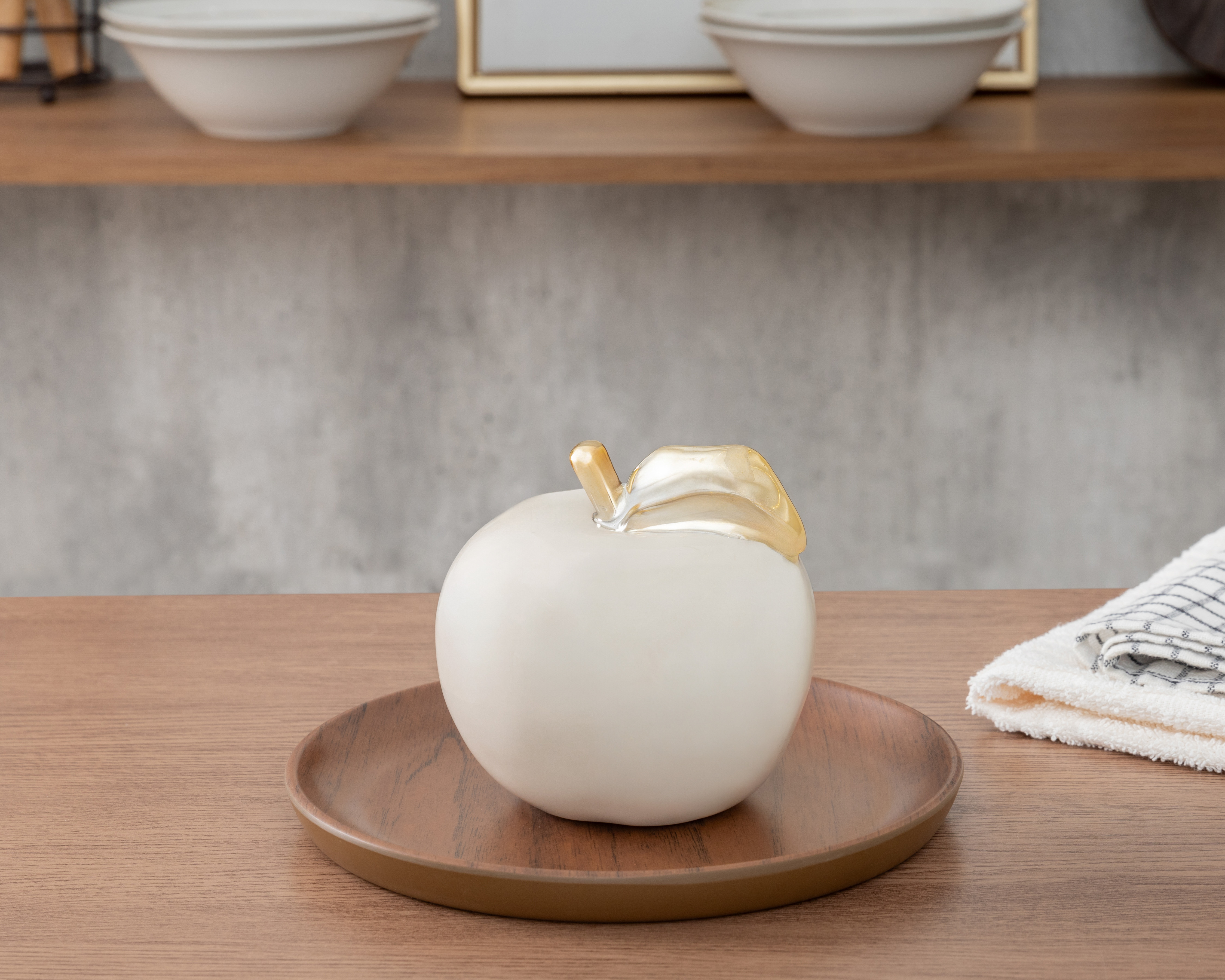 Foto 4 | Foto 4 | Escultura de Manzana Friluma de Cerámica