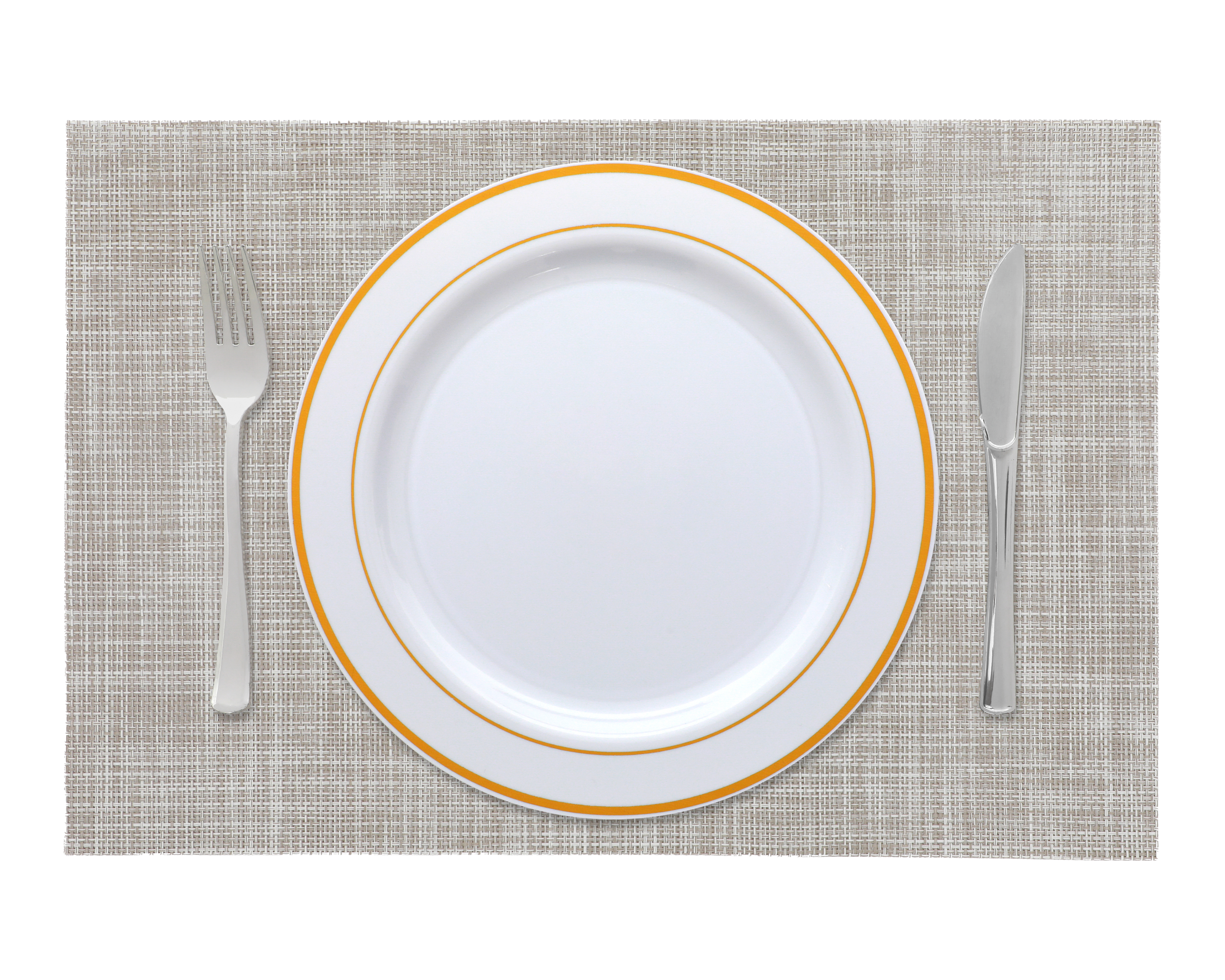 Mantel Individual Starhaus Gris 45 x 30 cm 4 Piezas