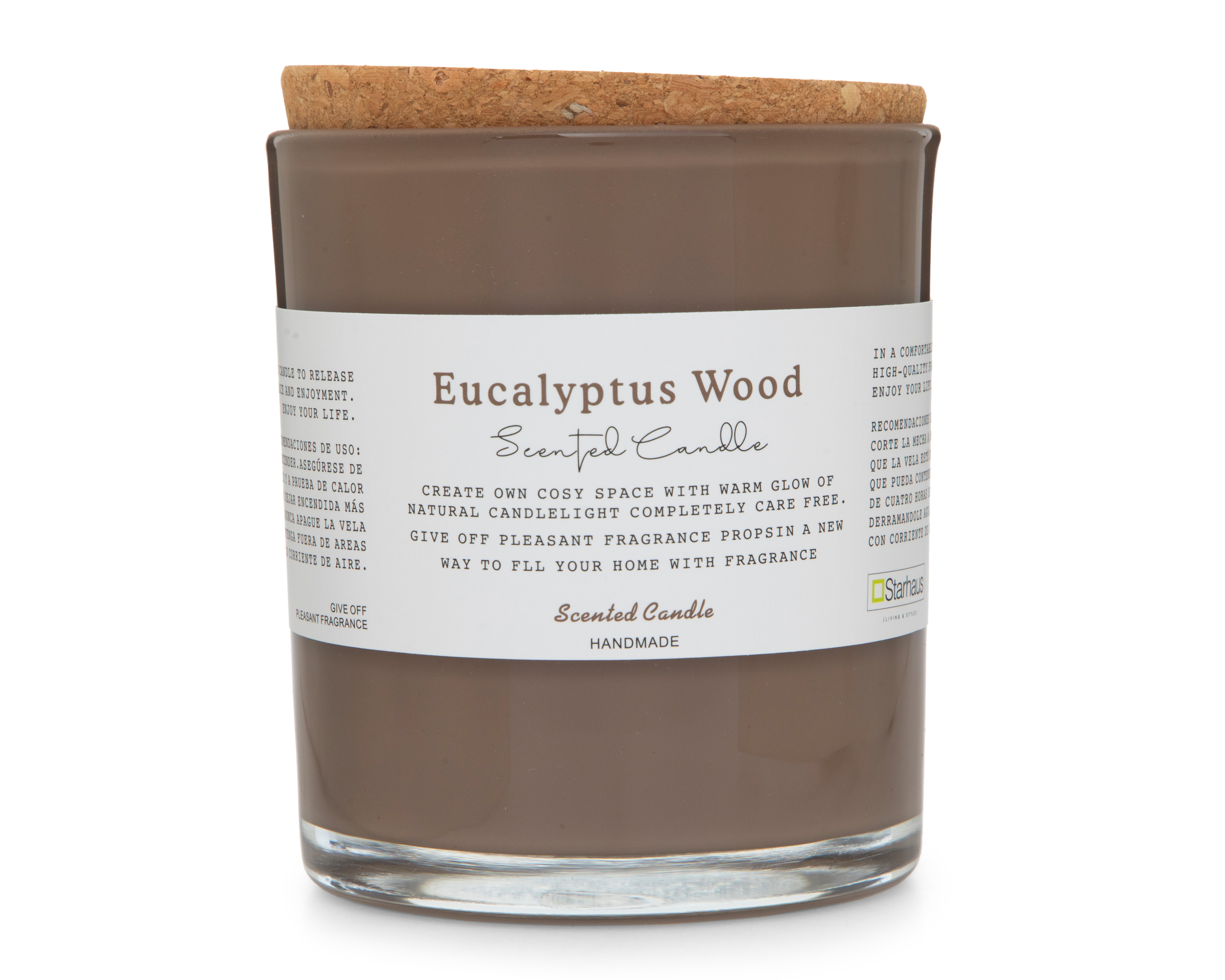 Foto 2 pulgar | Foto 1 | Vela Aromática Eucalyptus Wood