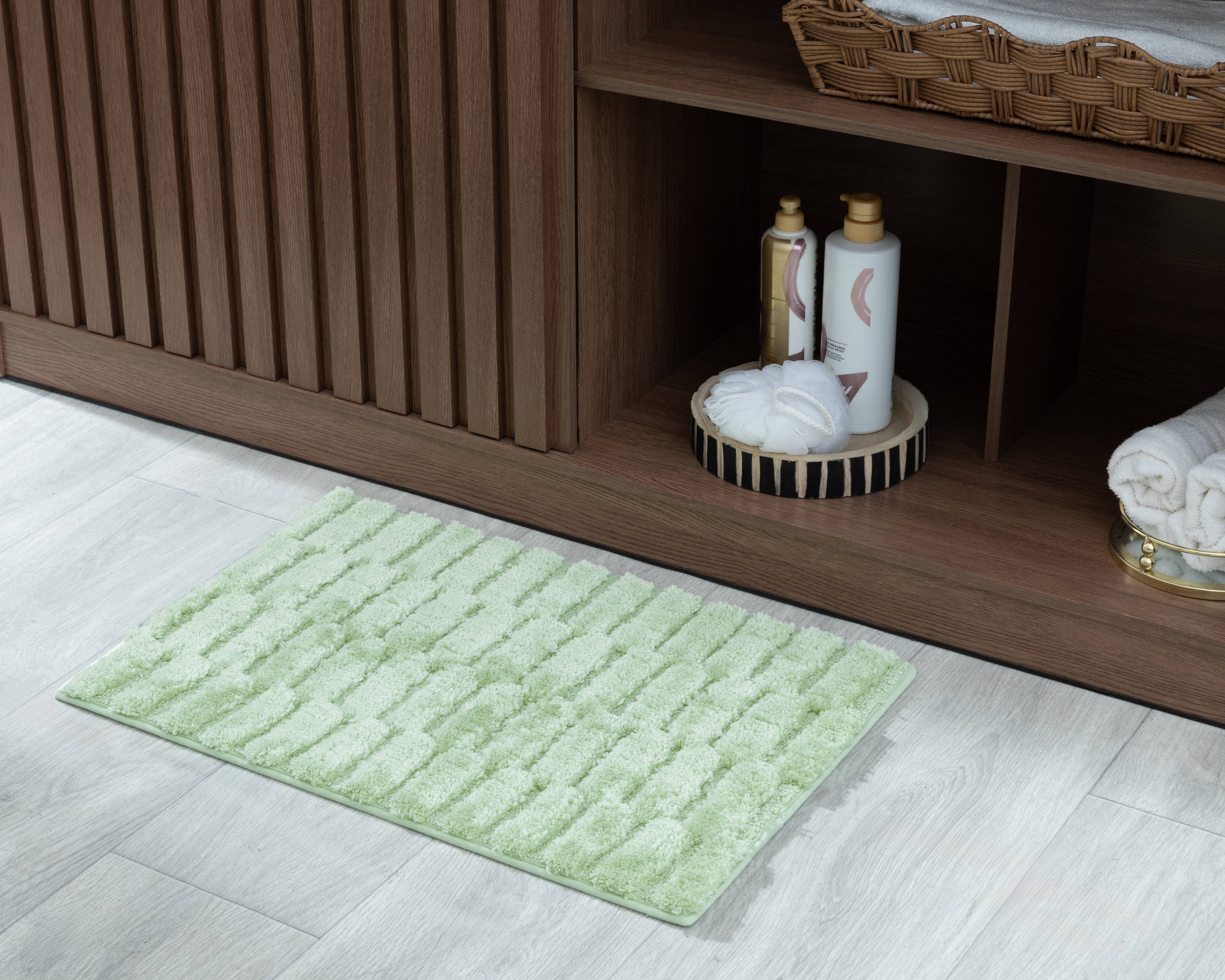 Foto 4 | Foto 4 | Tapete para Baño Starhaus Verde