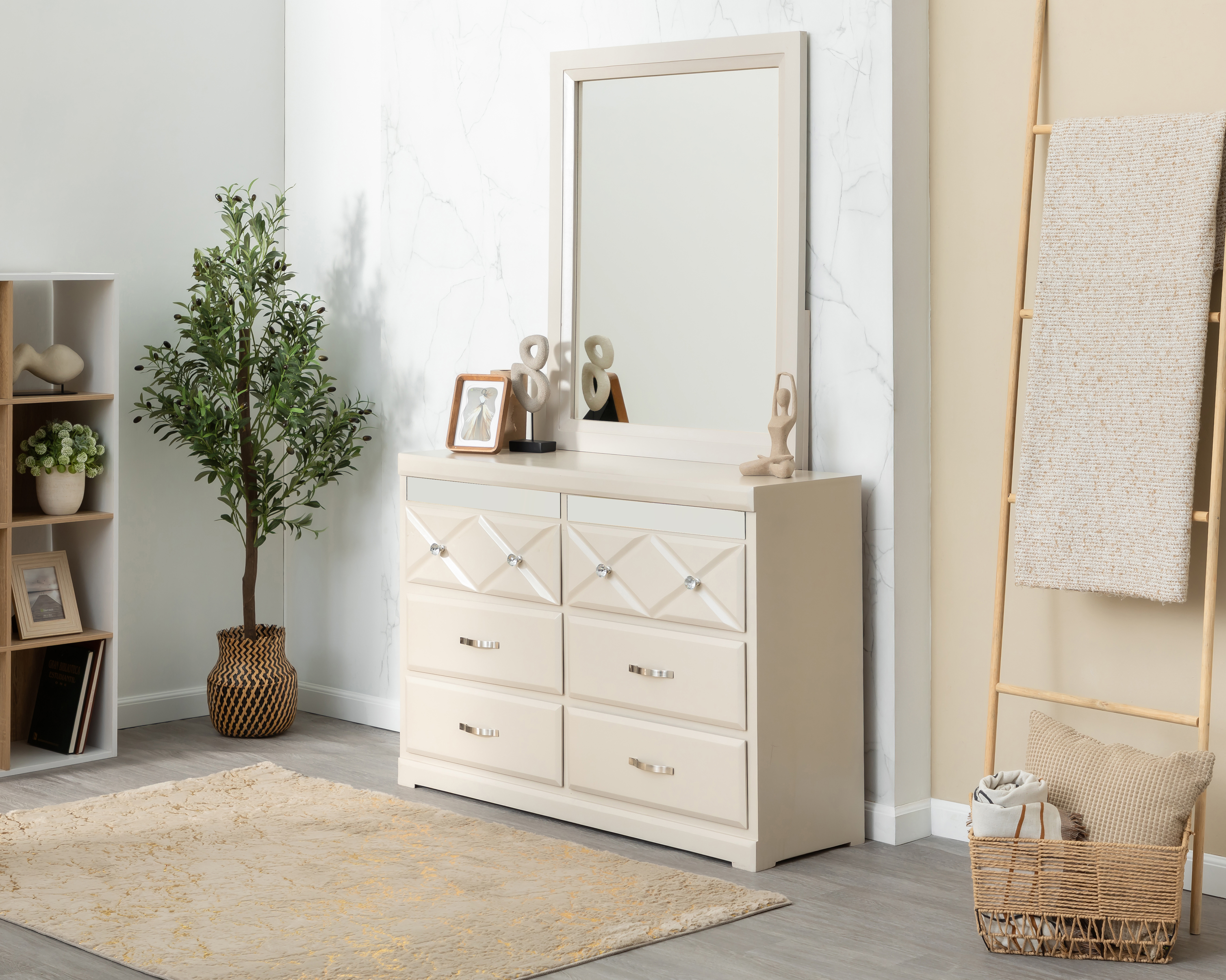 Foto 2 pulgar | Foto 1 | Tocador Tiffany Perla