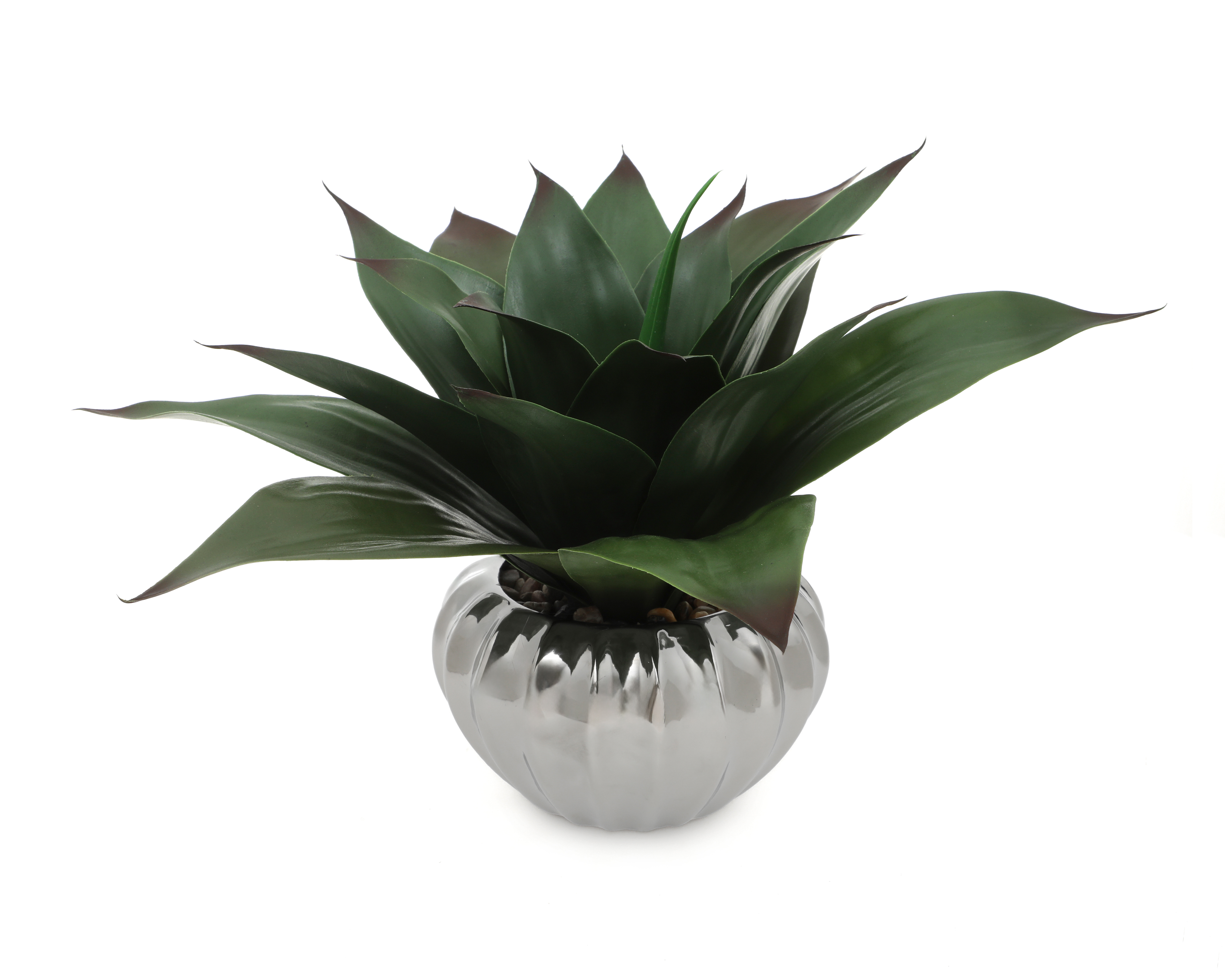 Foto 3 pulgar | Foto 2 | Agave Artificial con Maceta Starhaus 29.5 cm