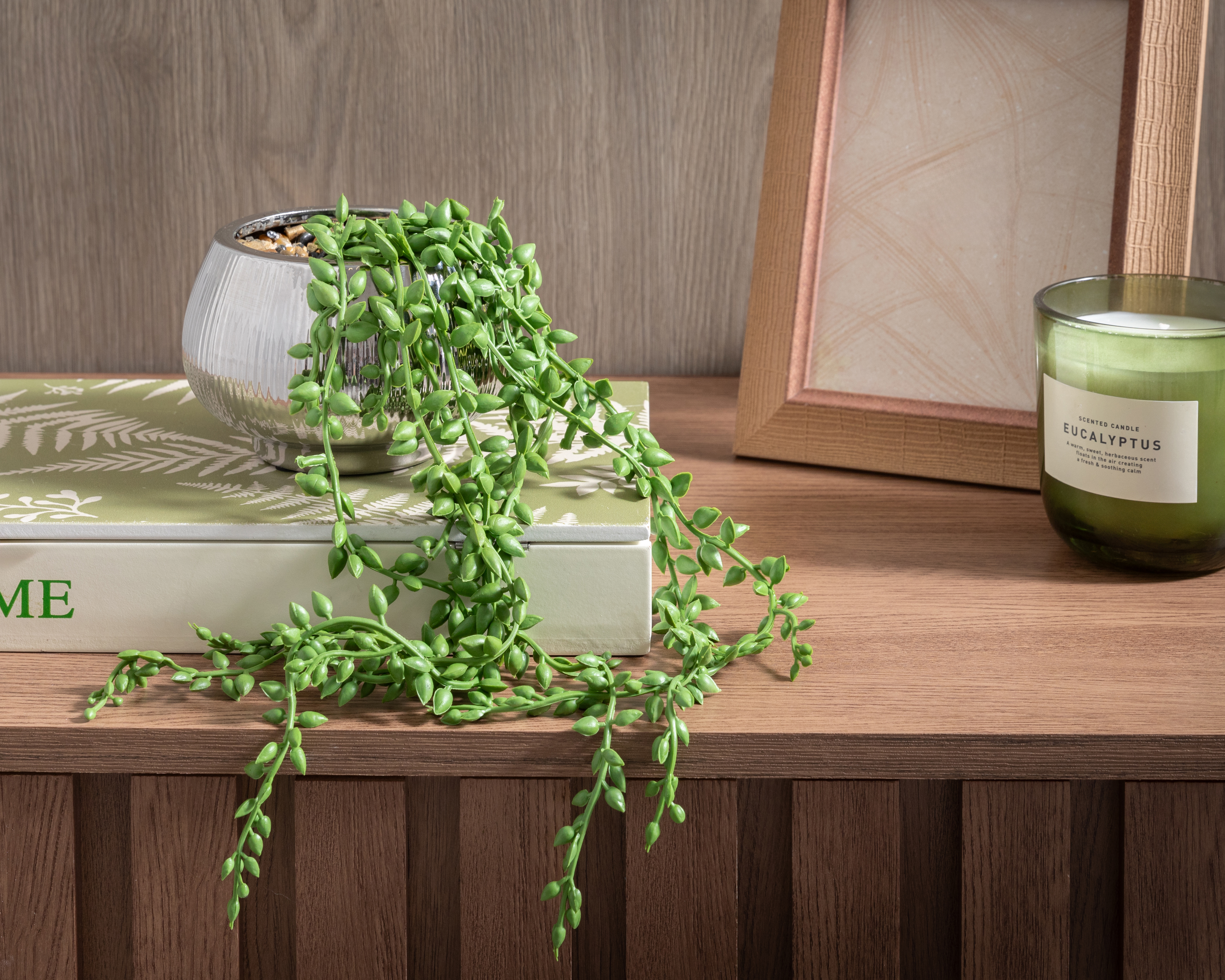 Foto 4 | Foto 4 | Senecio Artificial con Maceta Starhaus 8.5 cm