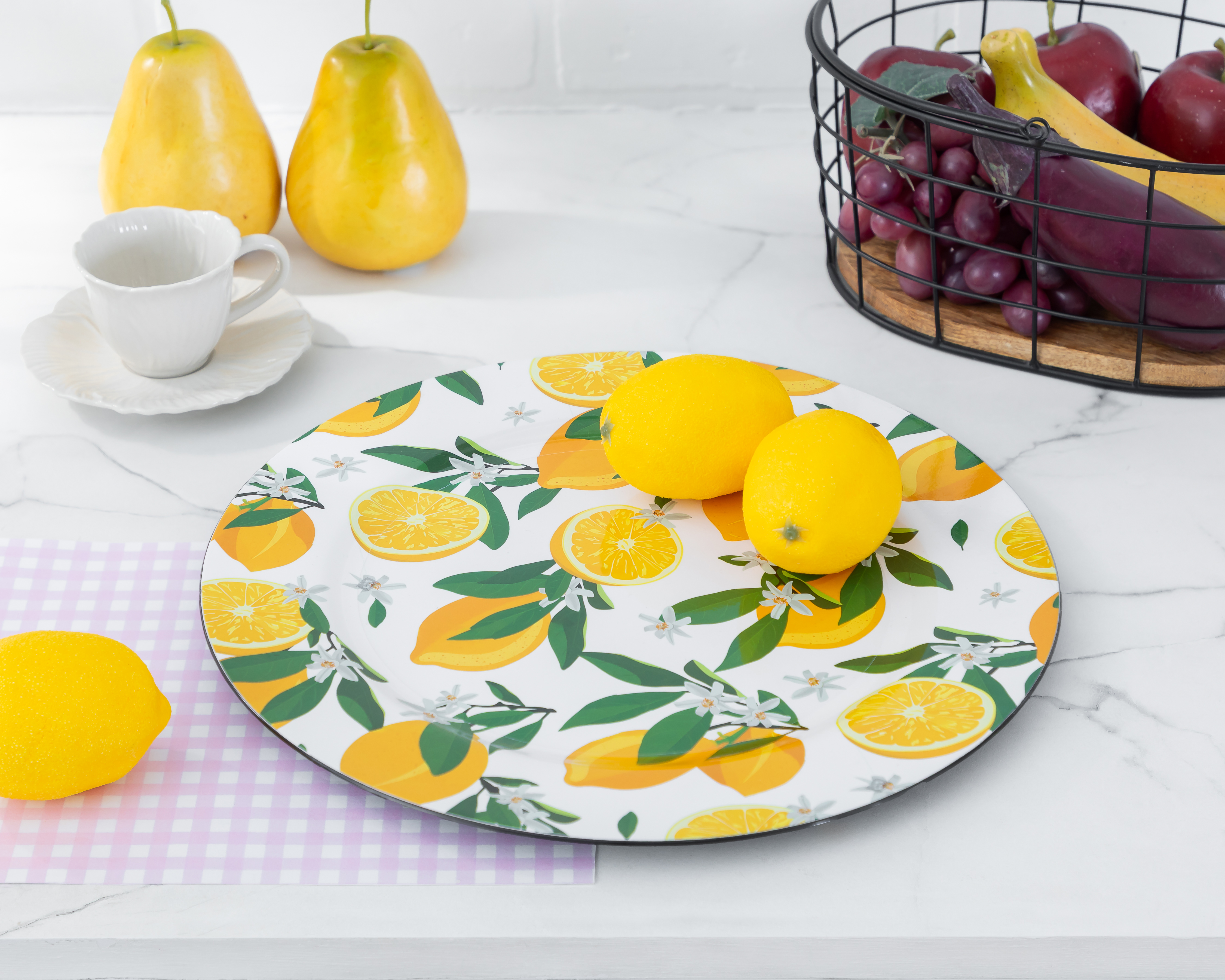 Foto 5 pulgar | Foto 4 | Plato Plano de Plástico Multicolor