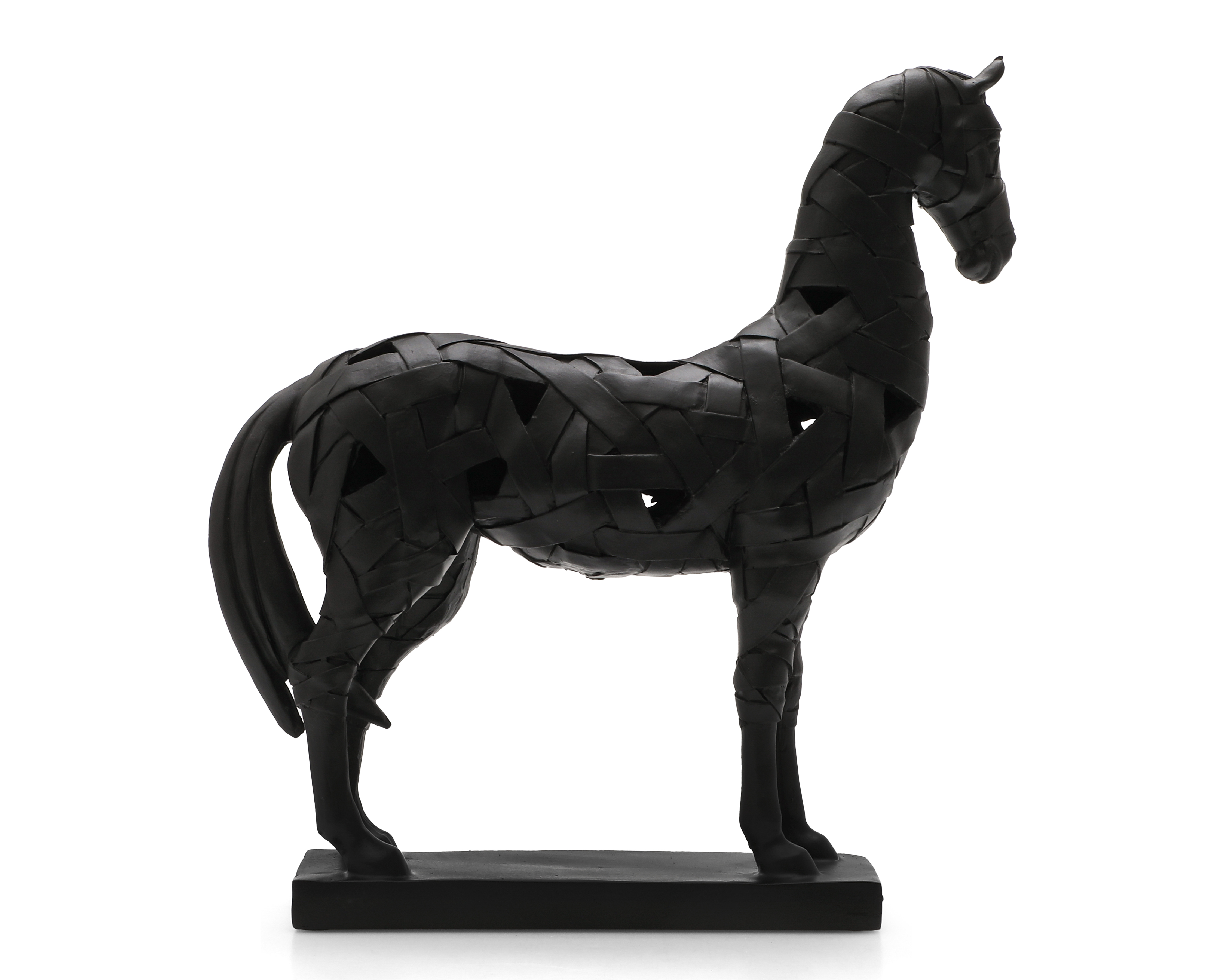 Foto 3 pulgar | Foto 2 | Escultura de Caballo Khan de Resina