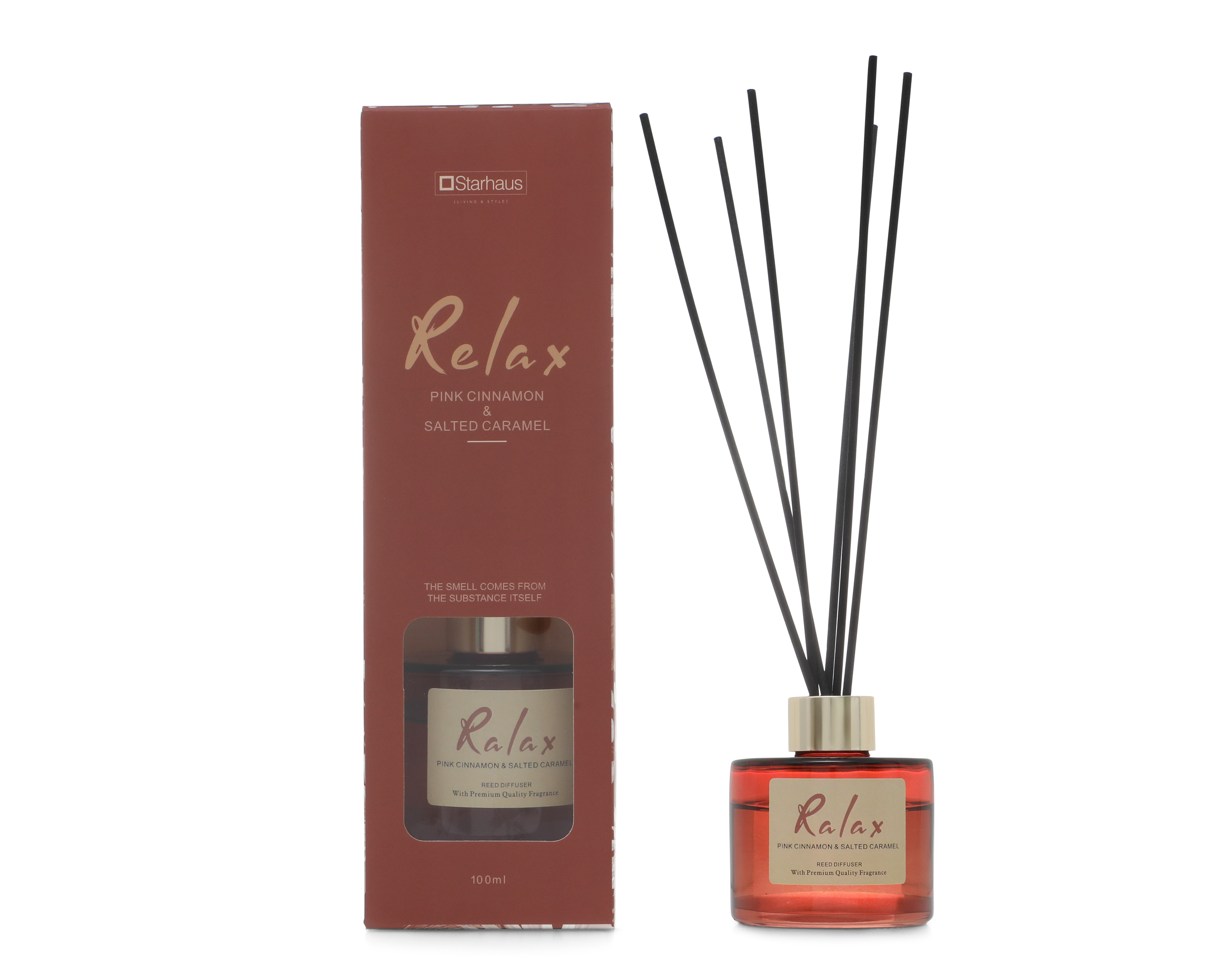 Foto 5 pulgar | Foto 4 | Difusor Aromático Canela Rosa y Caramelo Salado 100 ml