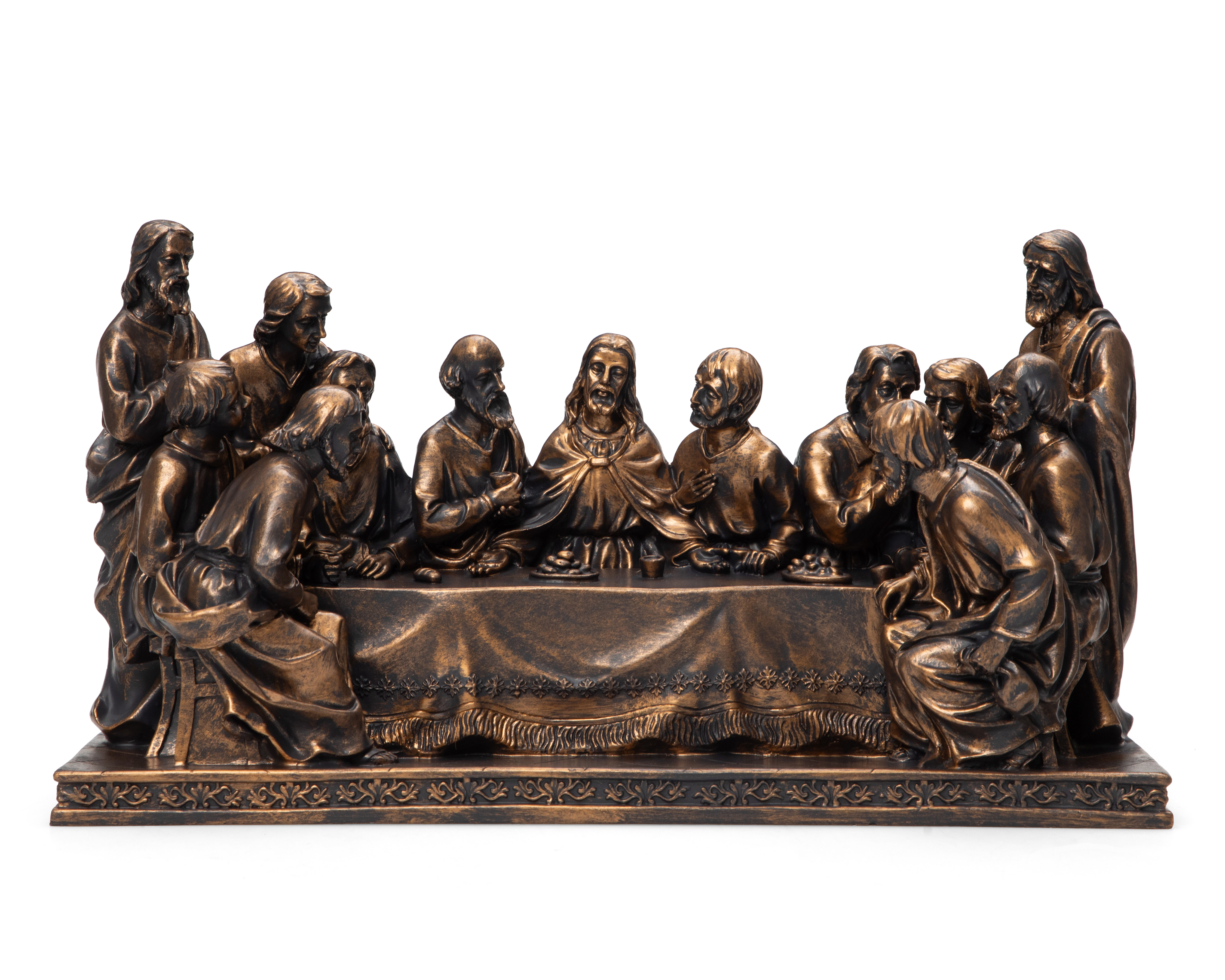 Foto 4 pulgar | Foto 3 | Escultura de La Última Cena de Resina