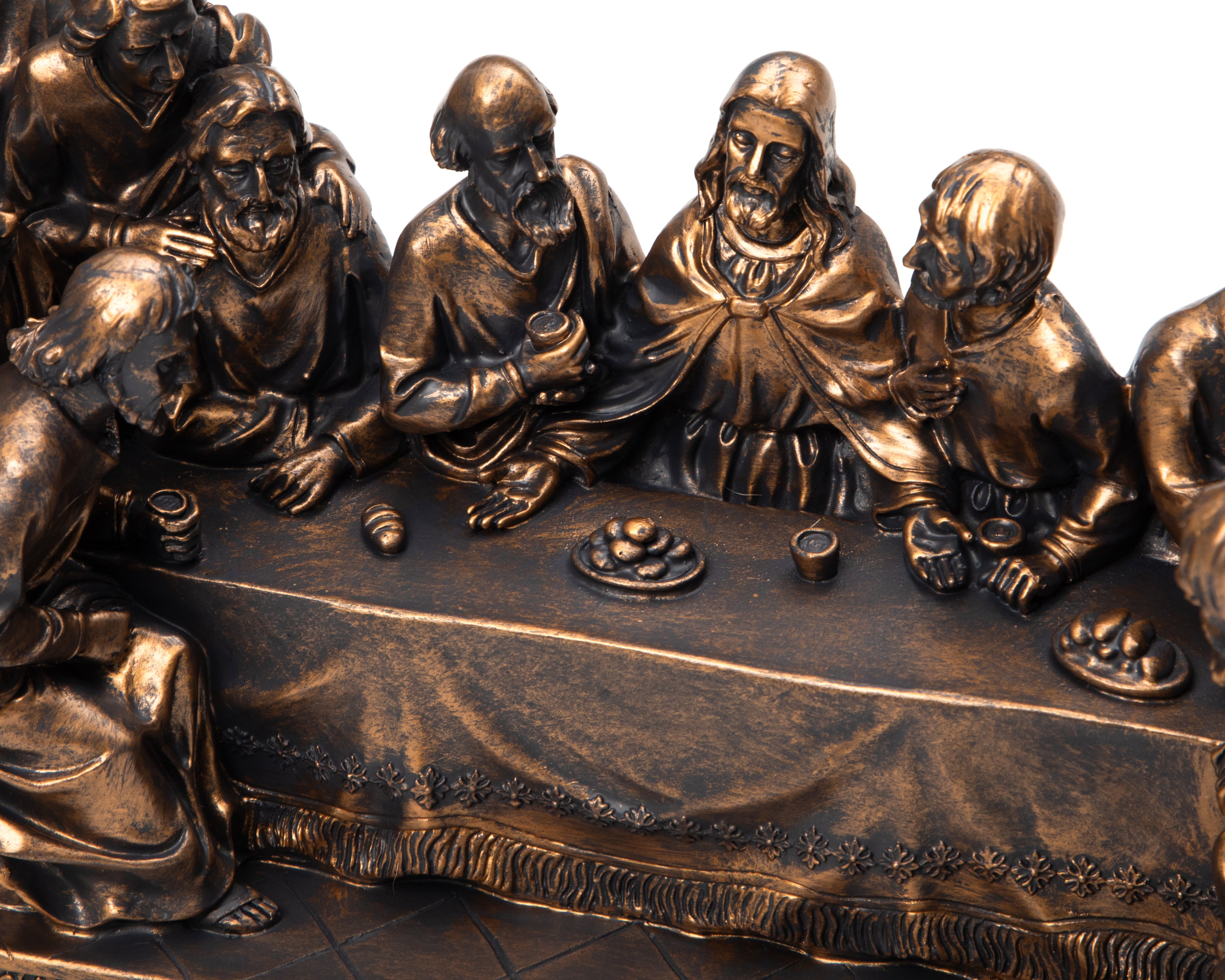 Foto 5 pulgar | Foto 4 | Escultura de La Última Cena de Resina