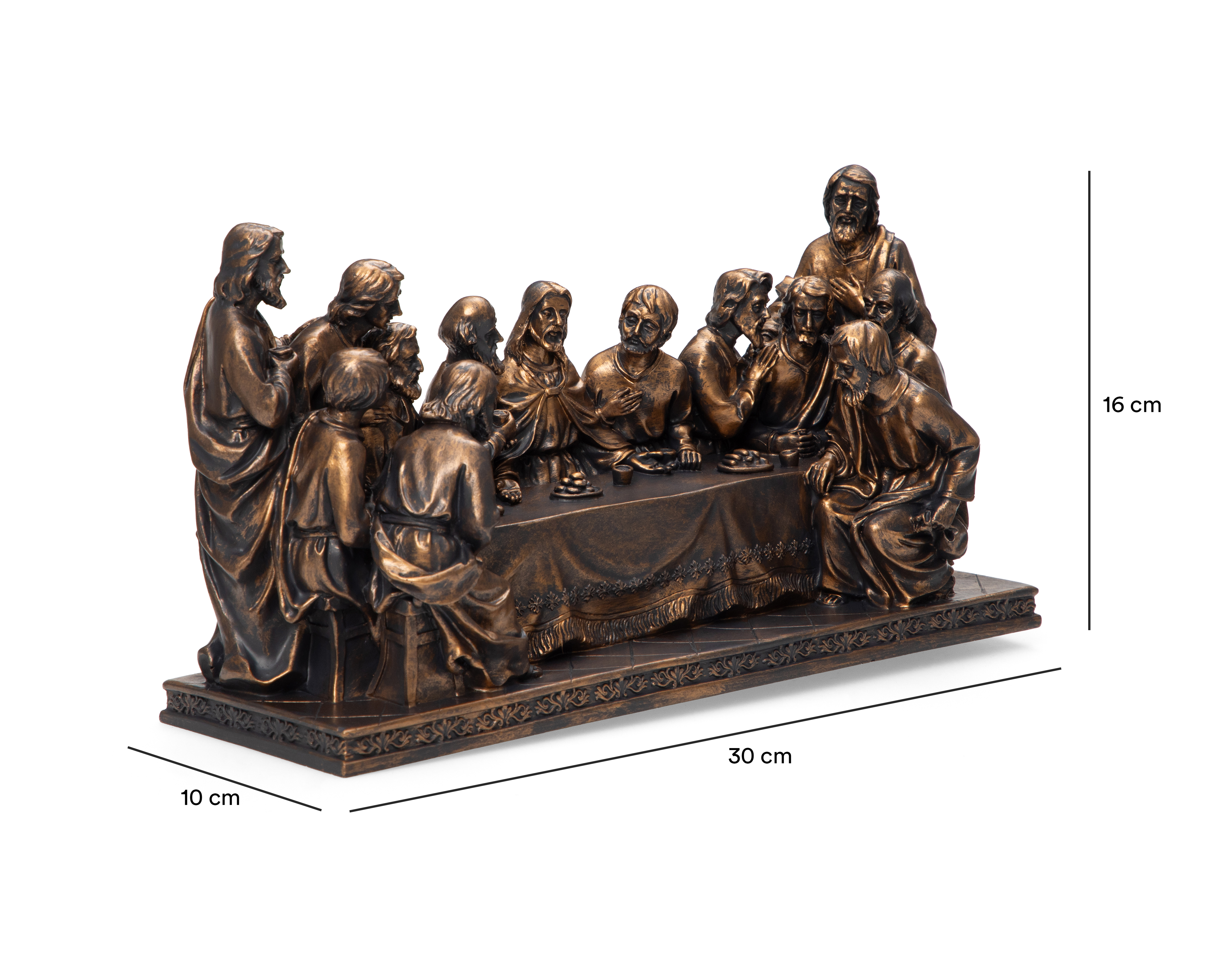 Foto 6 | Foto 6 | Escultura de La Última Cena de Resina