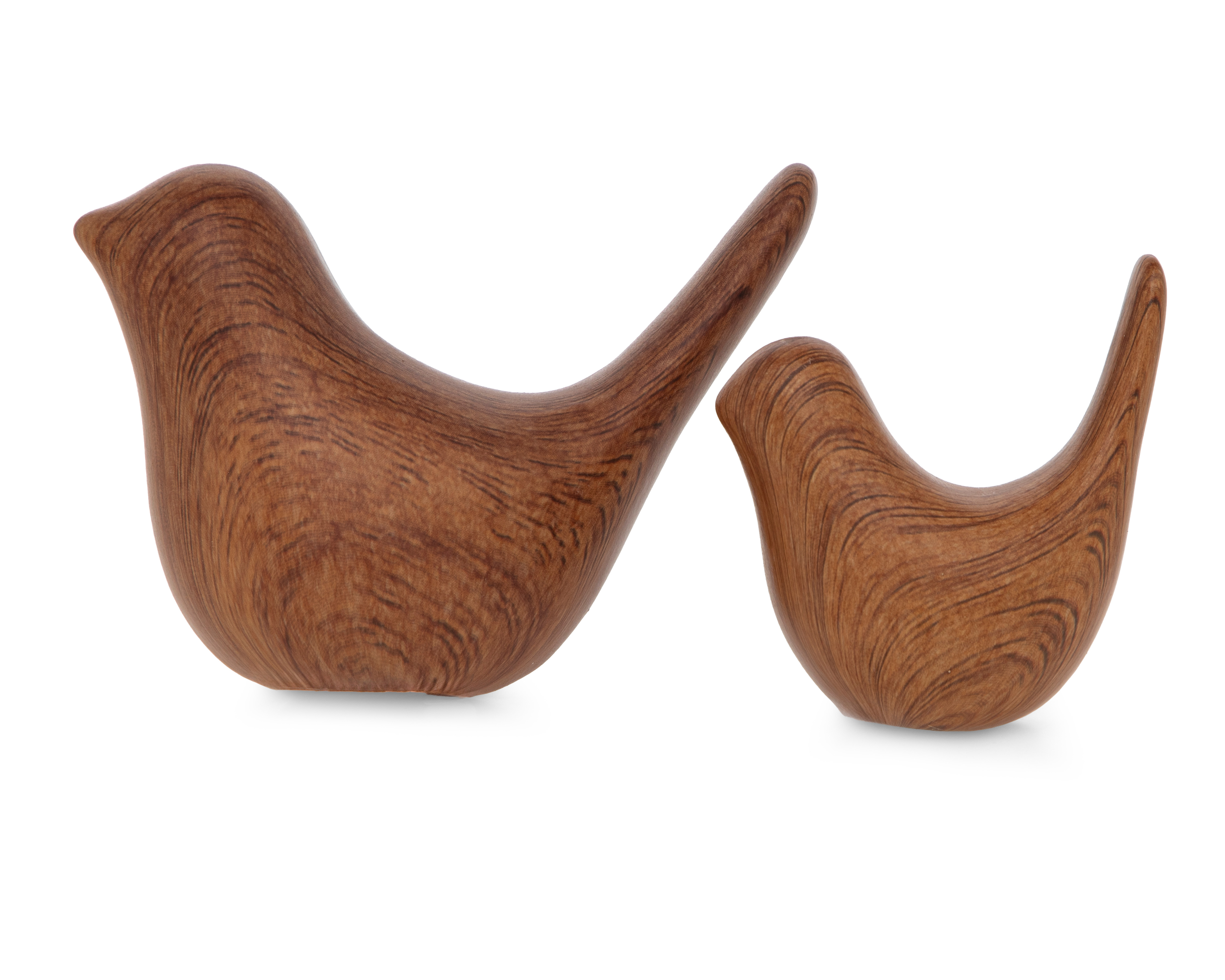 Foto 3 pulgar | Foto 2 | Escultura de Pájaro Leia de Cerámica 2 Piezas