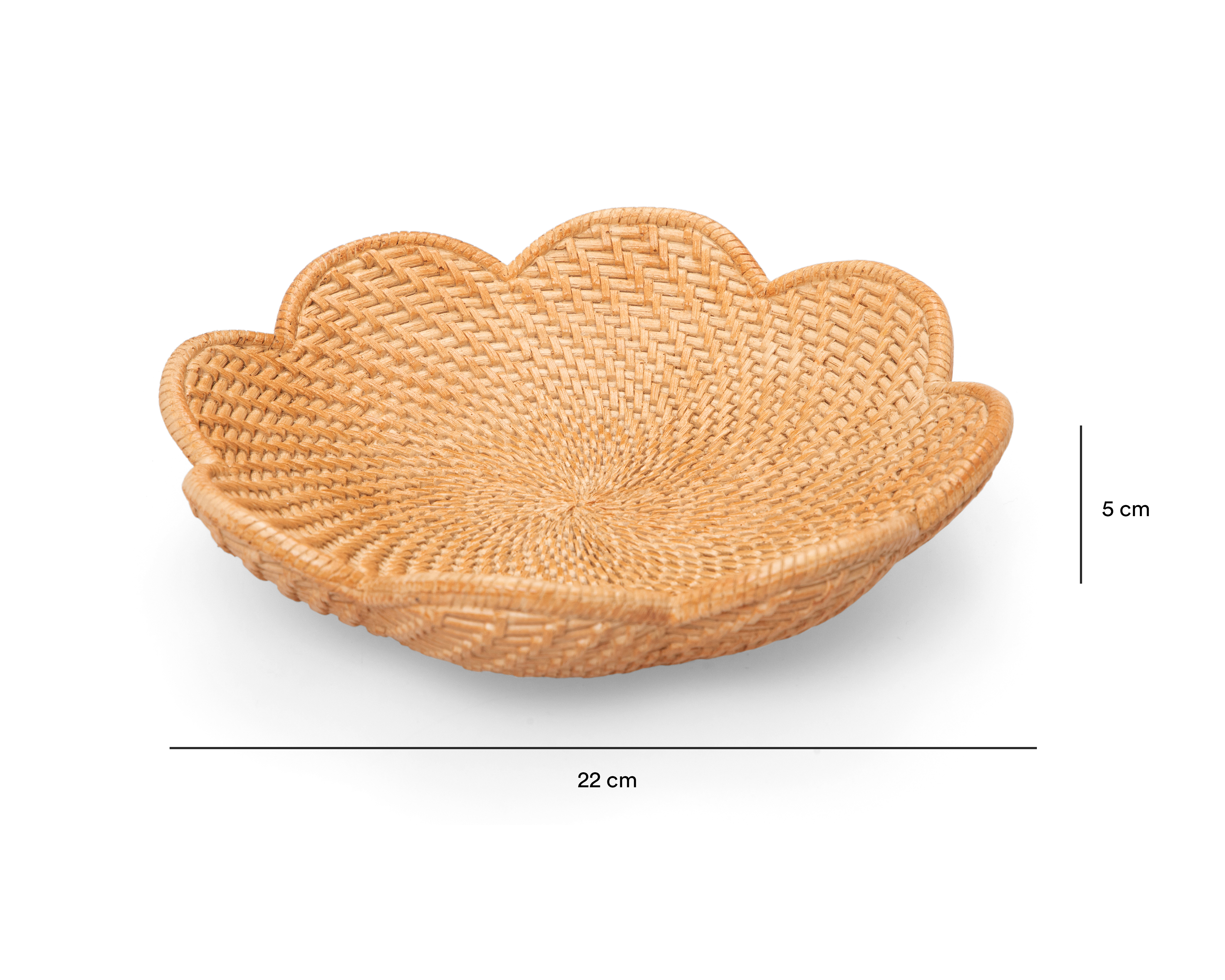 Foto 5 | Foto 5 | Platón Decorativo de Flor Tiffan de Poliresina