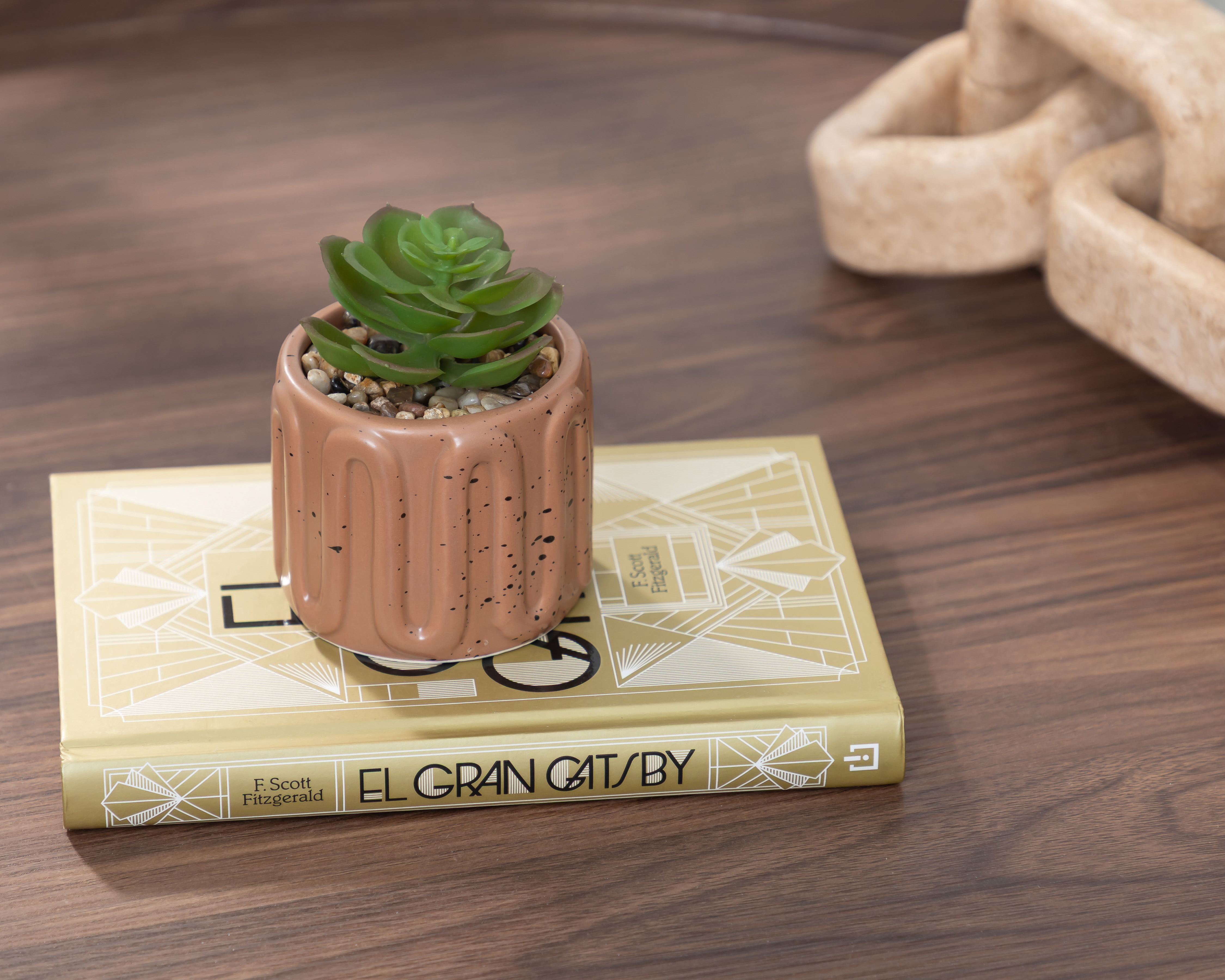 Foto 4 | Foto 4 | Suculenta Artificial con Maceta Starhaus 9.5 cm