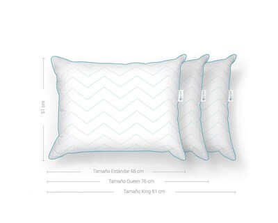Foto 5 | Foto 5 | Almohada Sognare Fussion King Size Suave