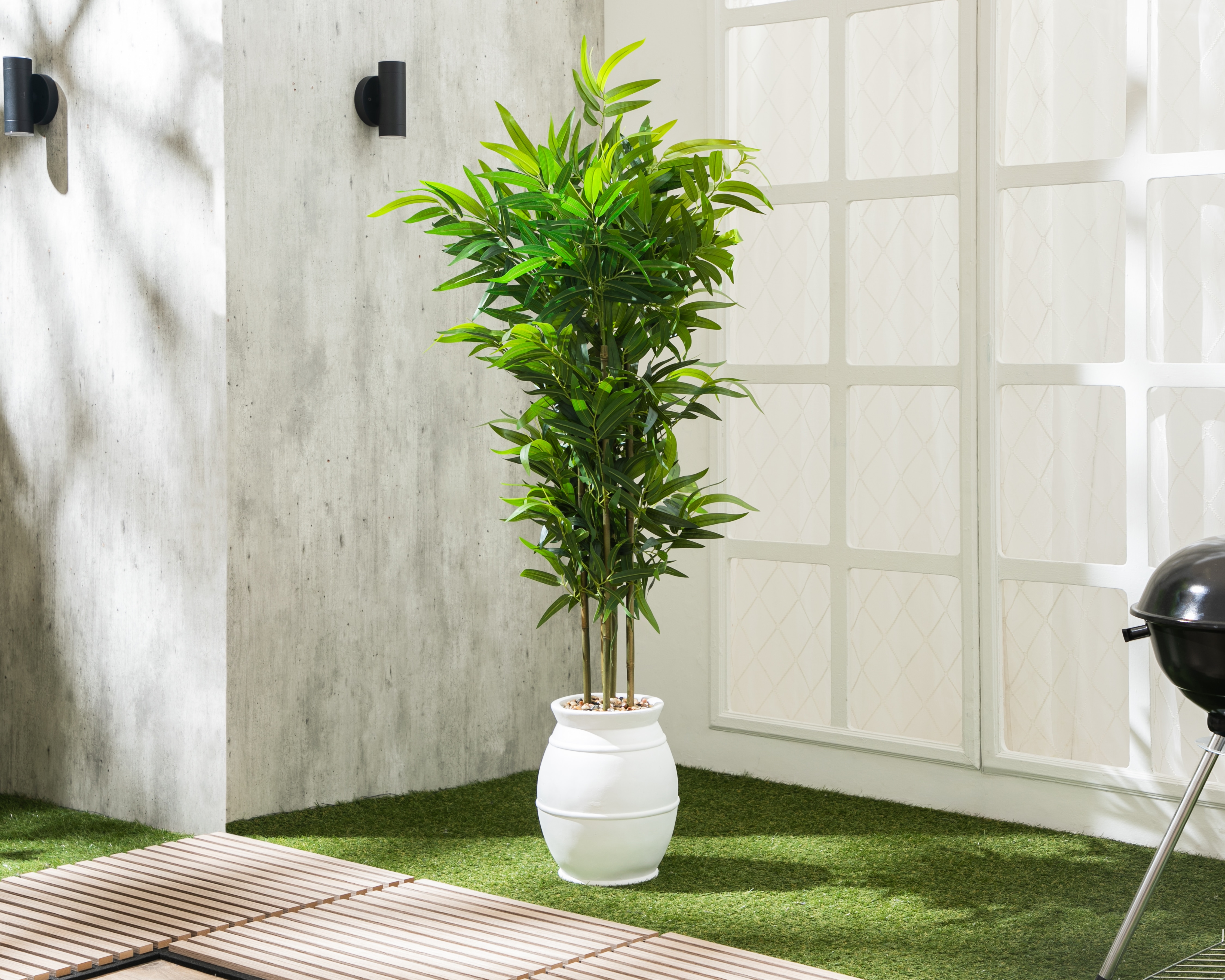 Bambú Artificial con Maceta Starhaus de 162 cm