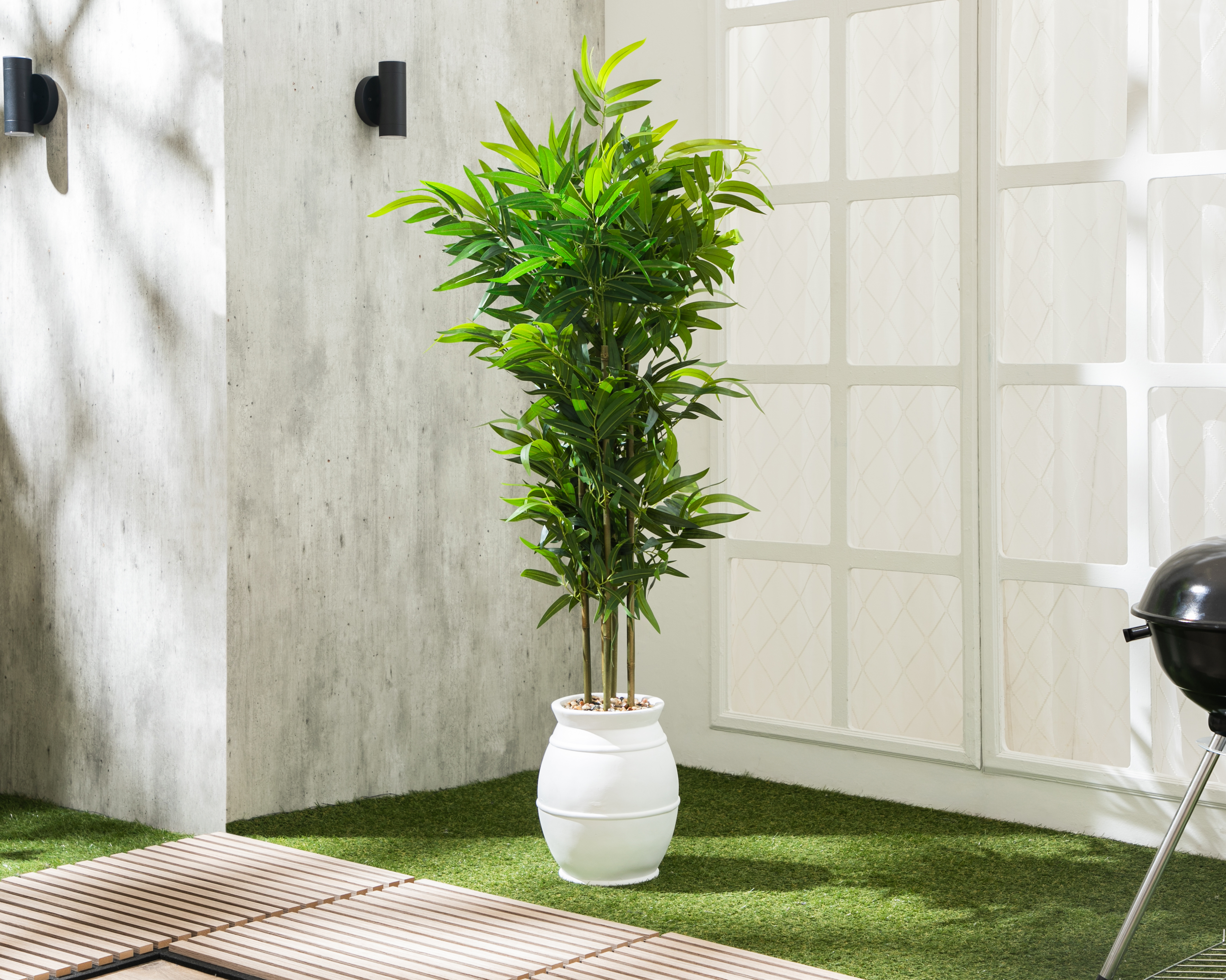 Bambú Artificial con Maceta Starhaus de 162 cm