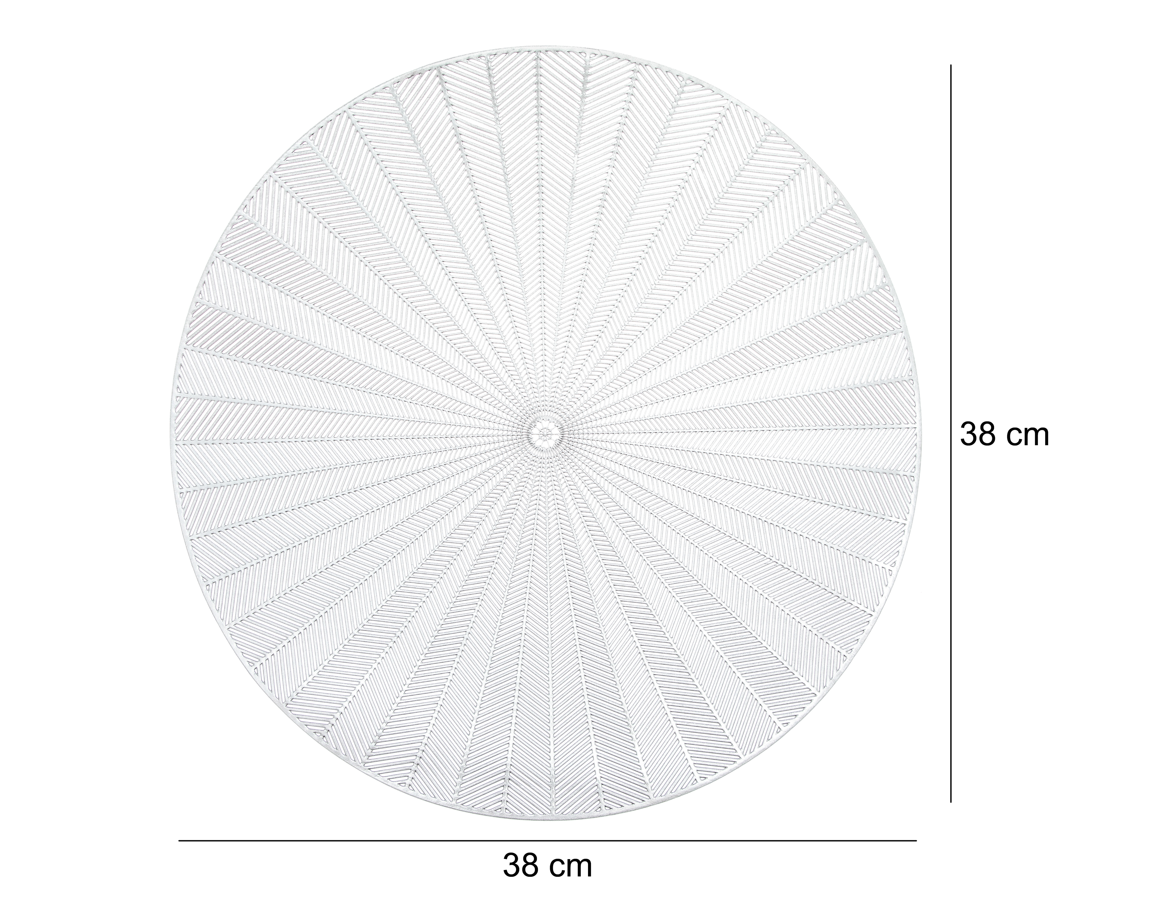 Foto 5 | Foto 5 | Mantel Individual Starhaus Plateado 4 Piezas