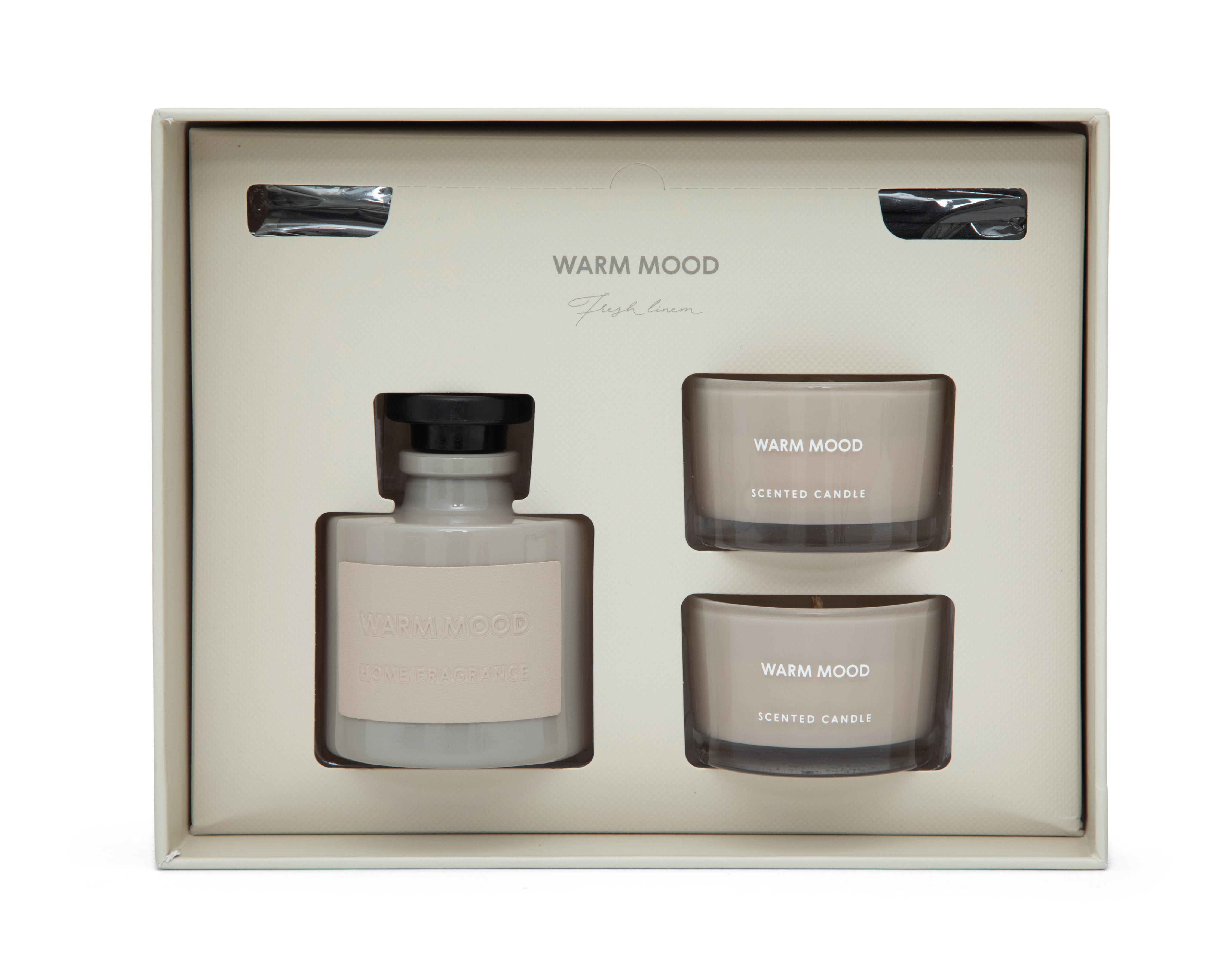 Foto 3 | Foto 3 | Set de Difusor y Vela Aromática Starhaus Lino Fresco 3 Piezas