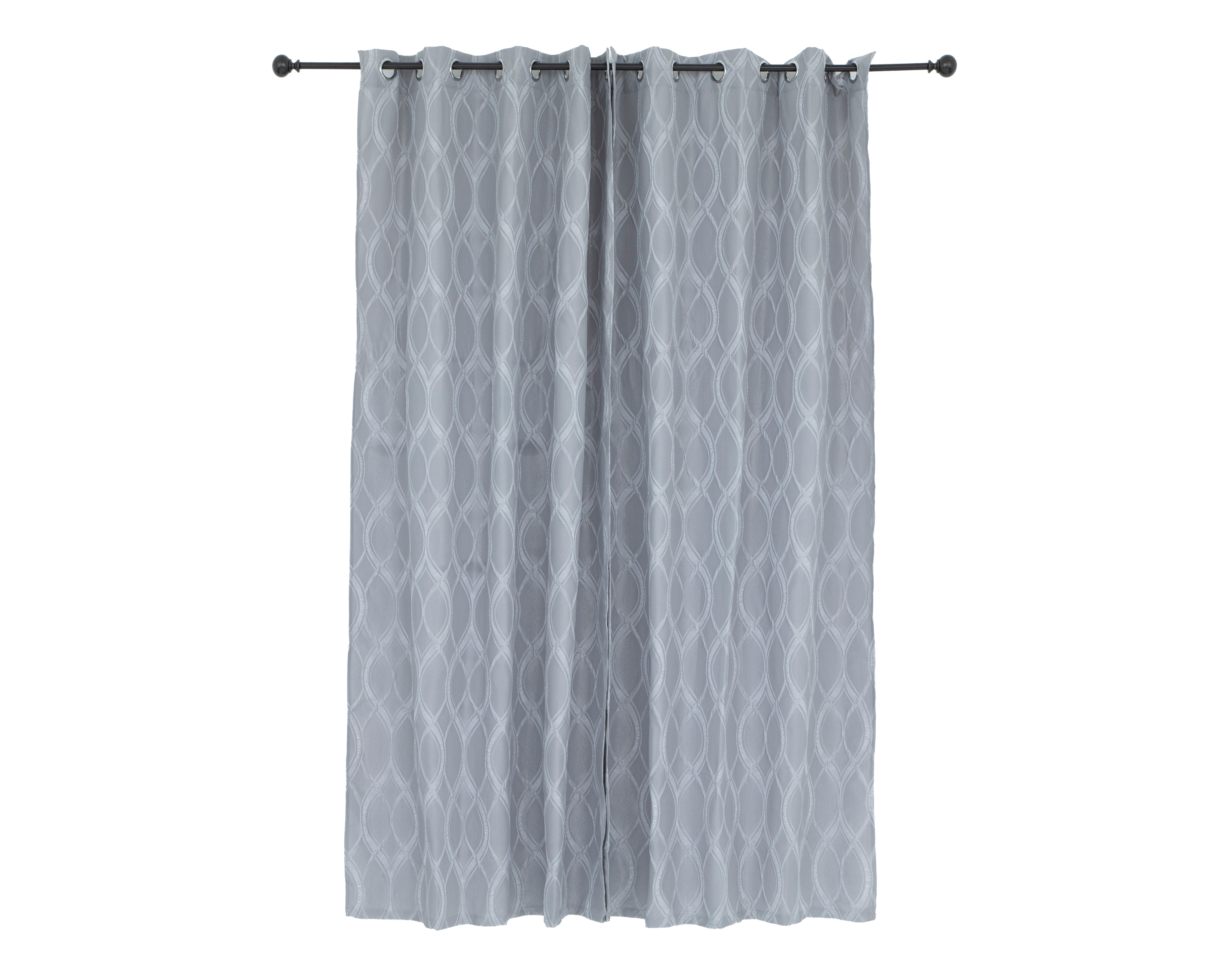 Foto 2 | Foto 2 | Cortina Naga 132 x 225 Gris