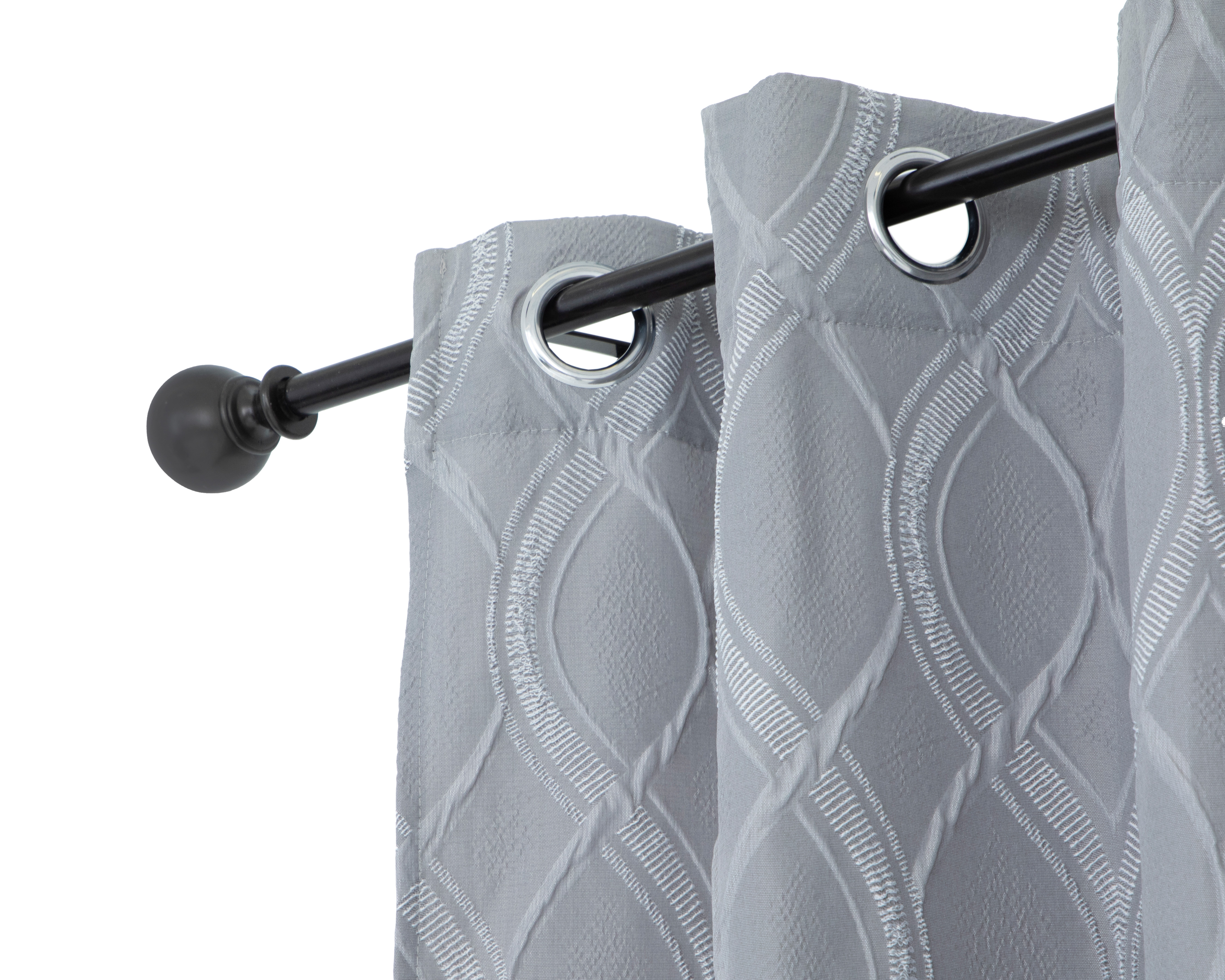 Foto 4 pulgar | Foto 3 | Cortina Naga 132 x 225 Gris