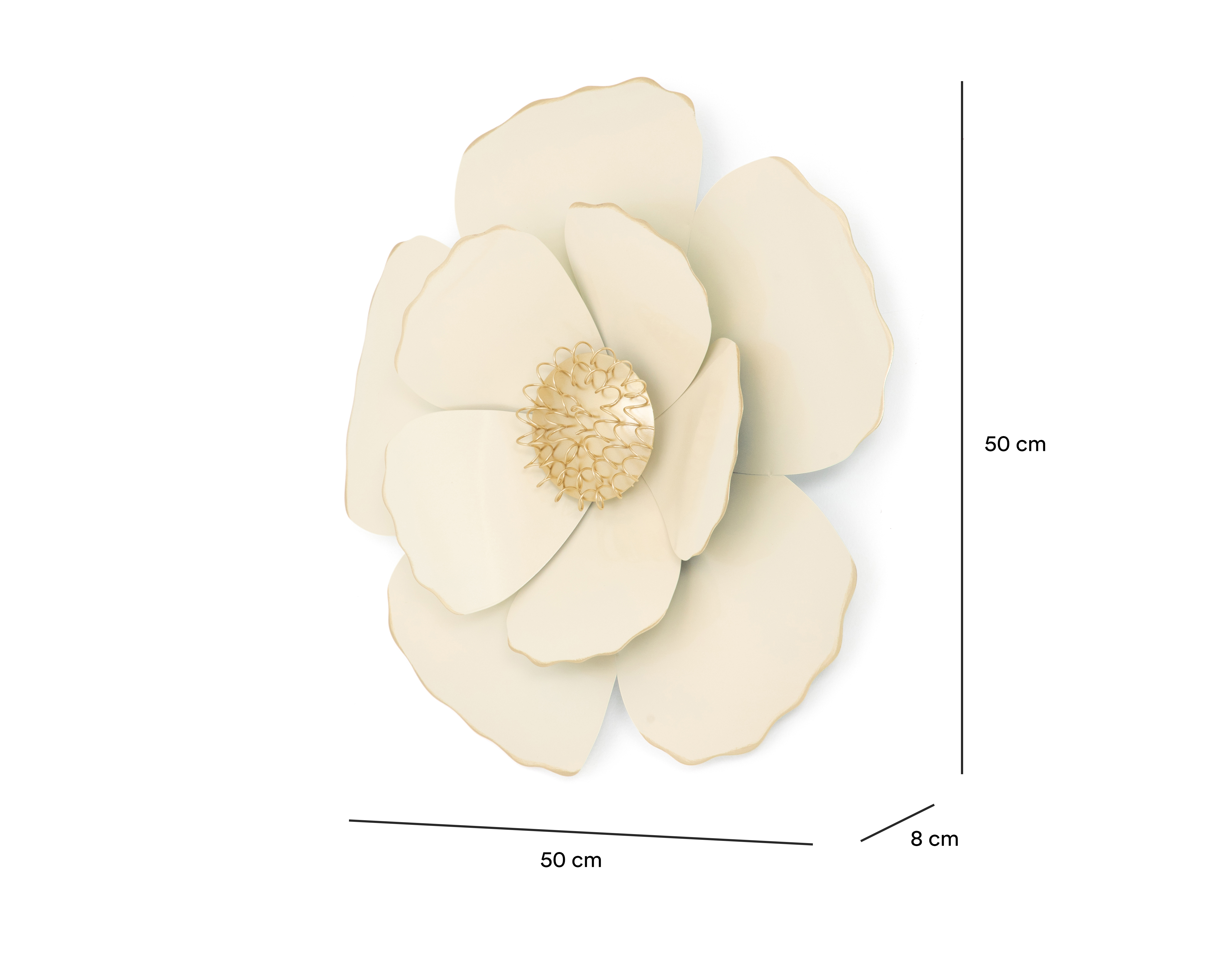 Foto 6 pulgar | Foto 5 | Flor de Pared Decorativa Tavin Starhaus