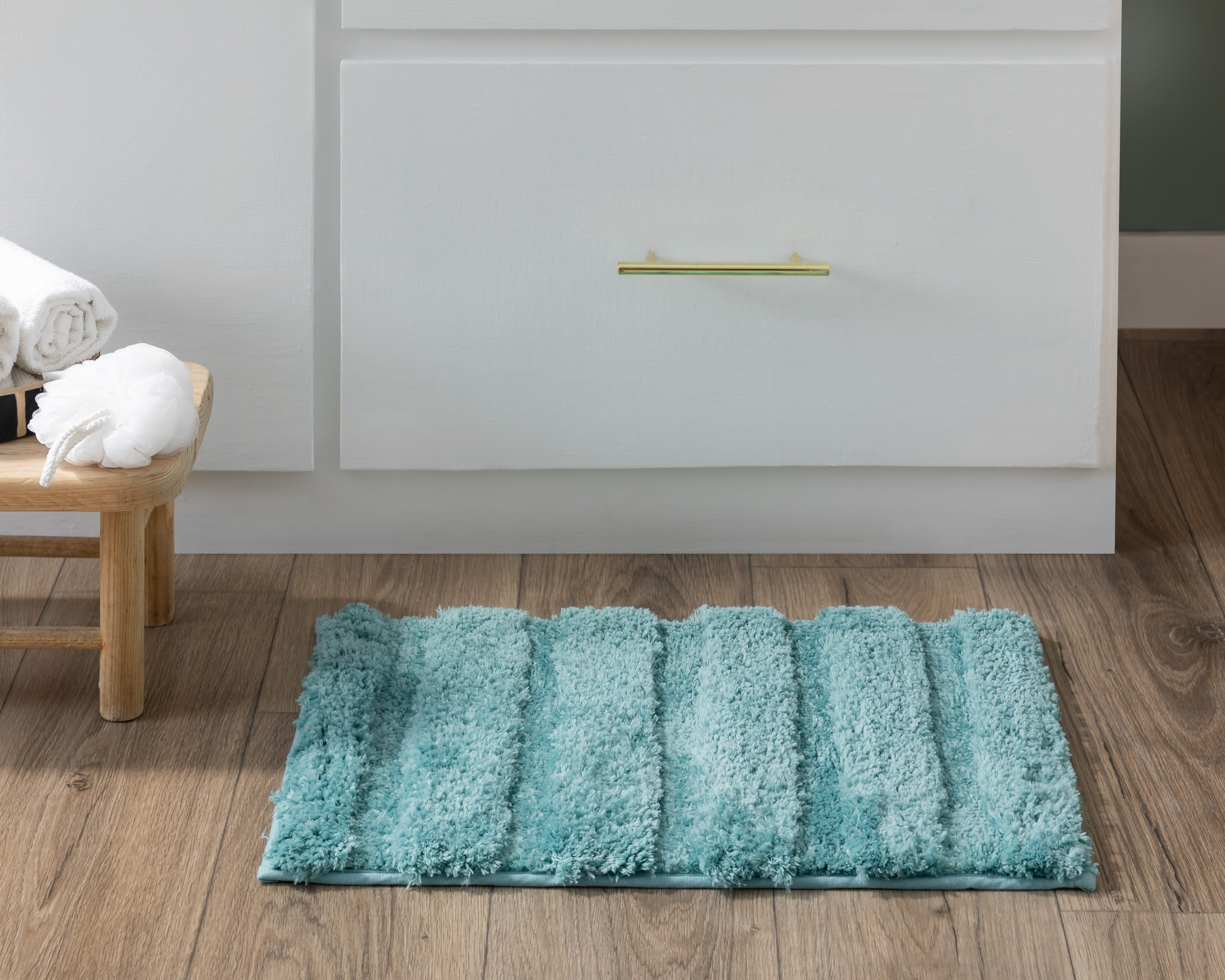 Foto 4 | Foto 4 | Tapete para Baño Starhaus Azul