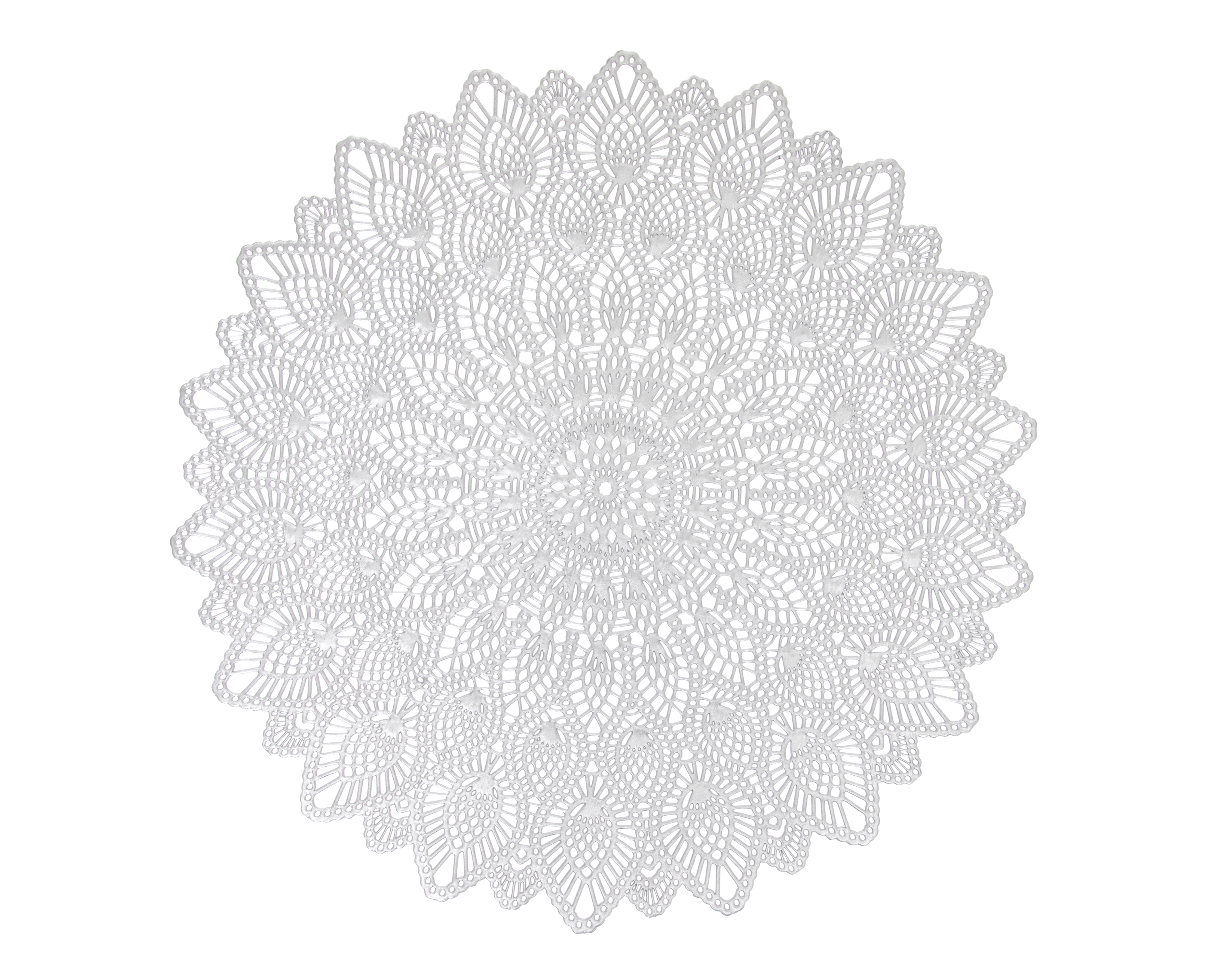 Foto 5 pulgar | Foto 4 | Mantel Individual Starhaus Plateado 38 cm 4 Piezas