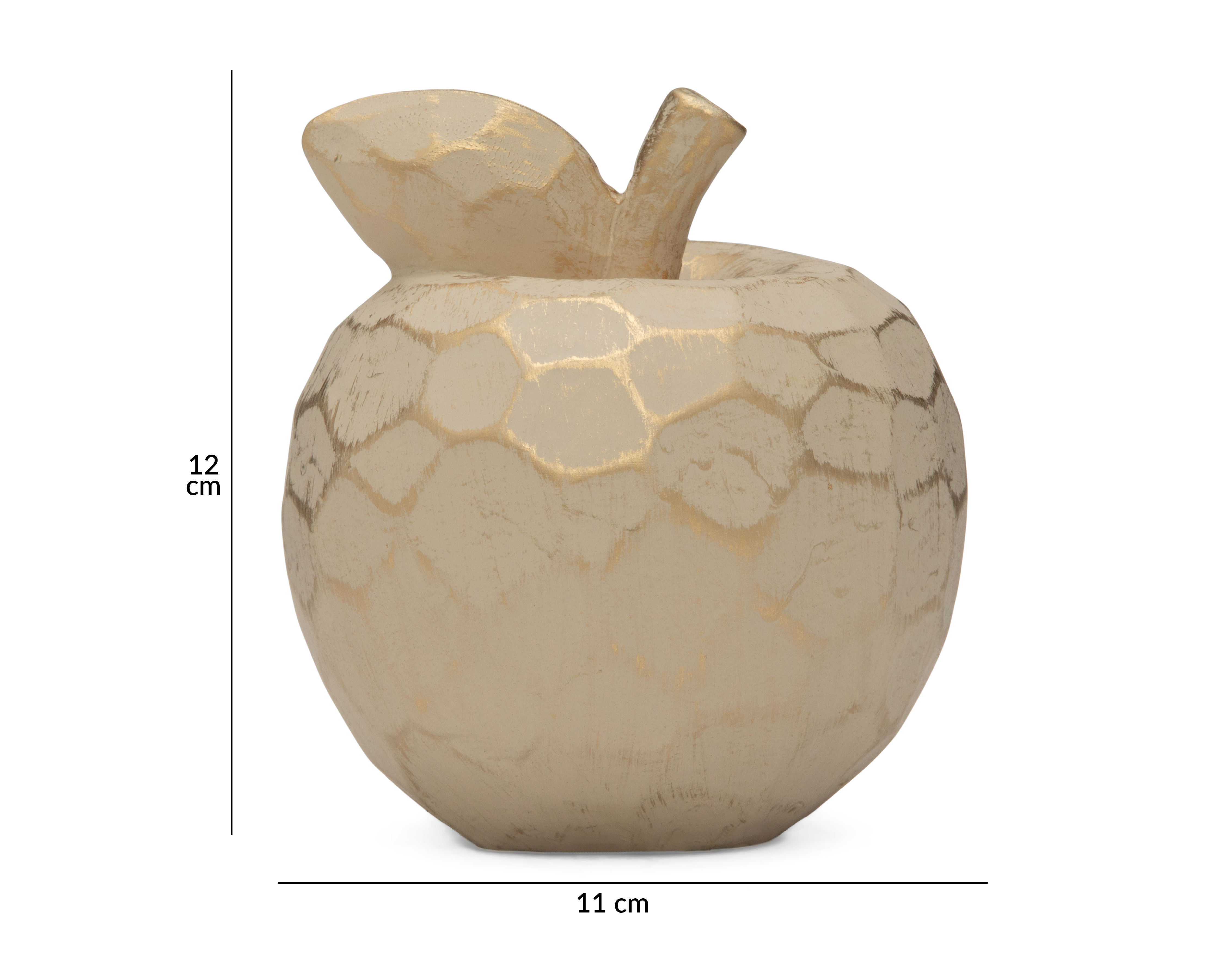 Foto 5 | Foto 5 | Escultura de Manzana Manzim de Resina