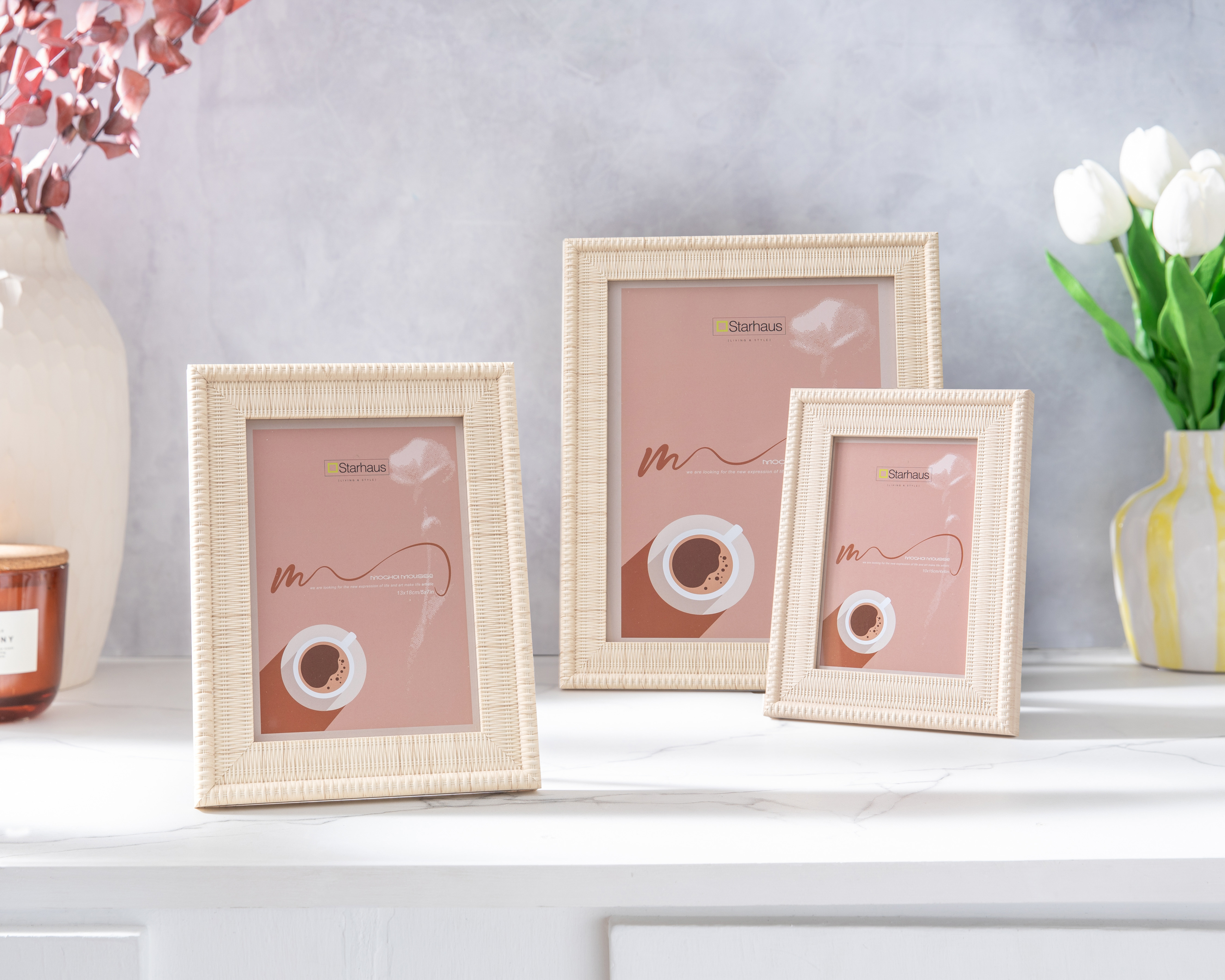 Foto 5 pulgar | Foto 4 | Portarretrato de Plástico Starhaus Ozryn 4 x 6 Pulgadas