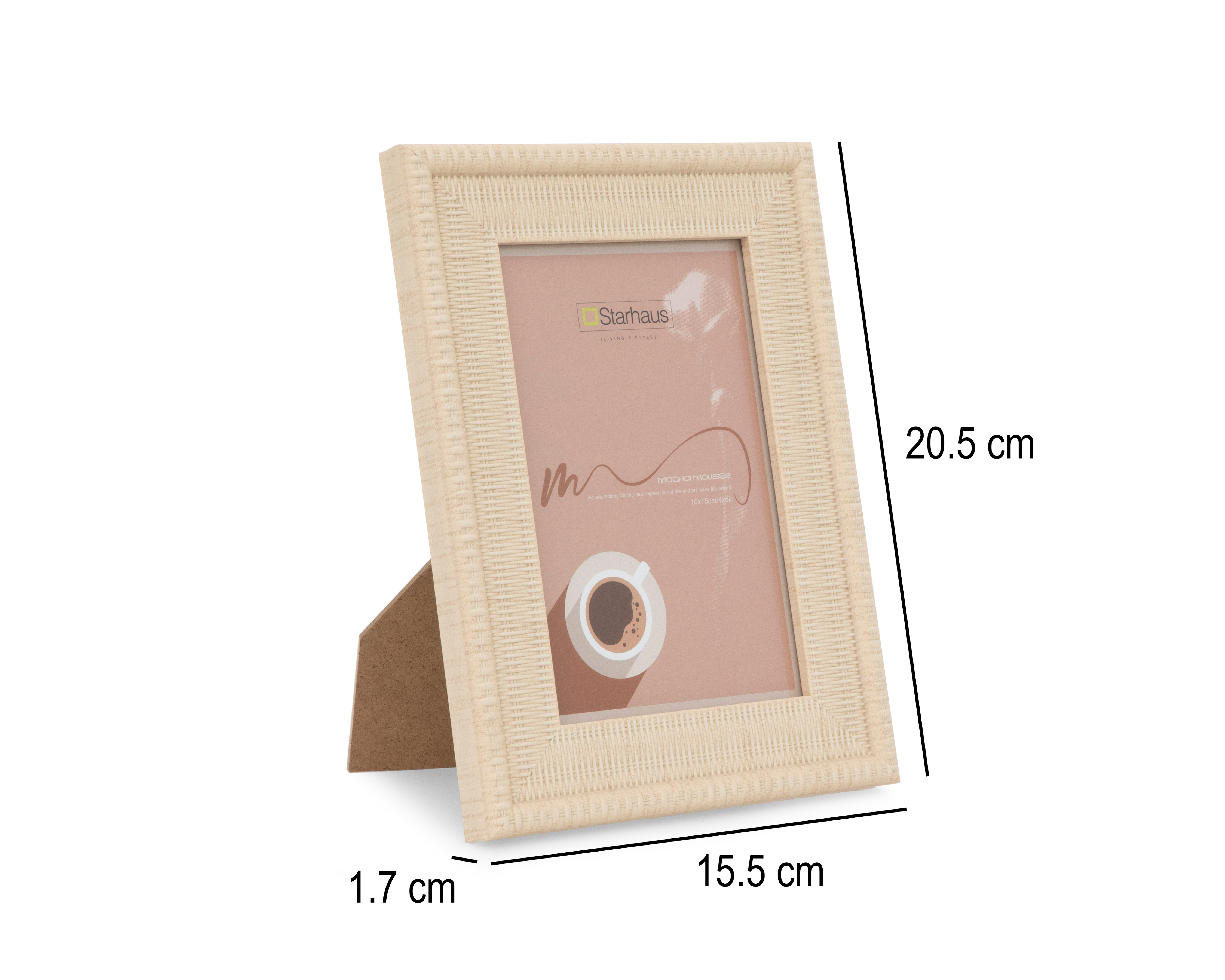 Foto 5 | Foto 5 | Portarretrato de Plástico Starhaus Ozryn 4 x 6 Pulgadas