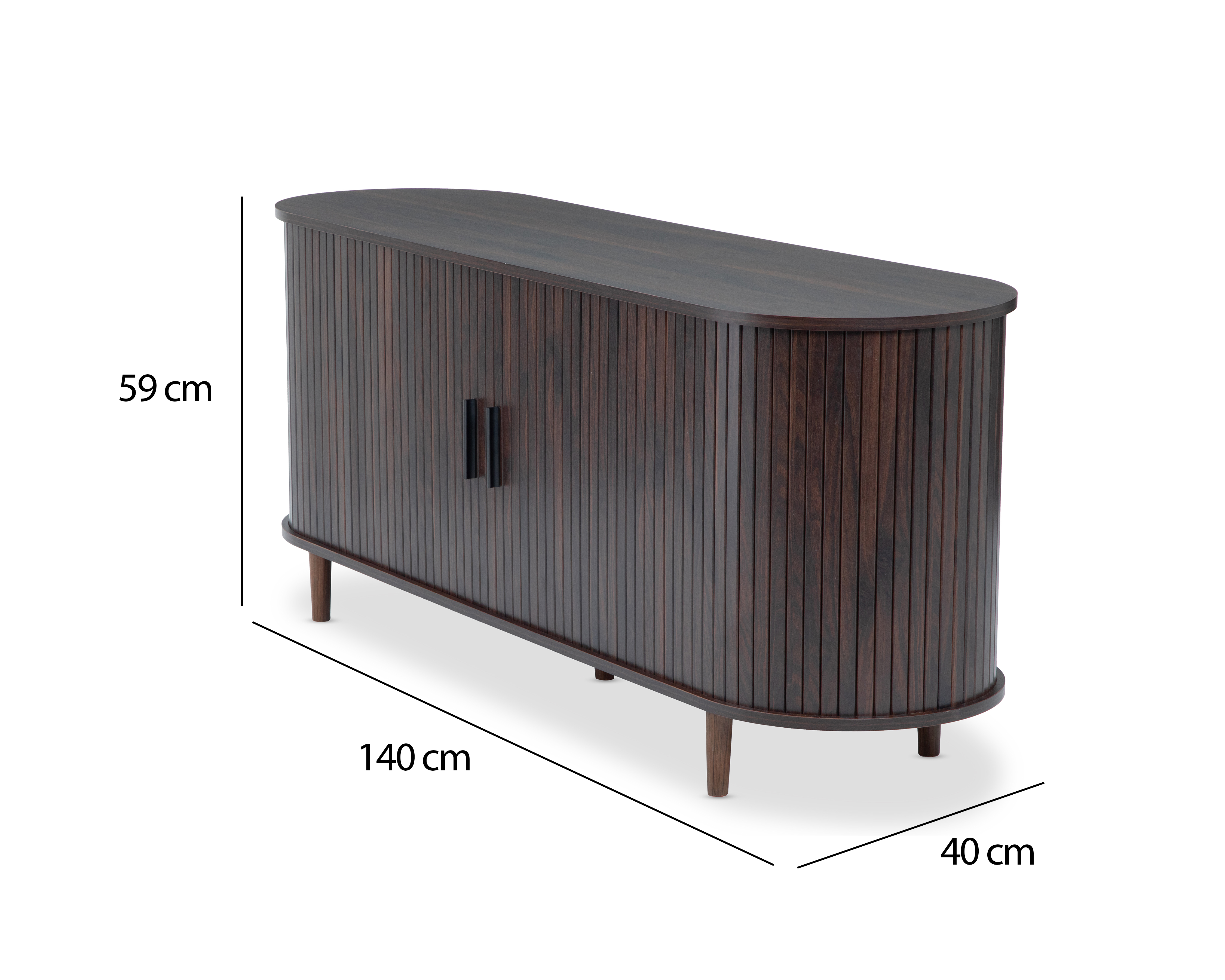 Foto 7 | Foto 7 | Mesa para TV 55 Pulgadas Café Ikal Roque