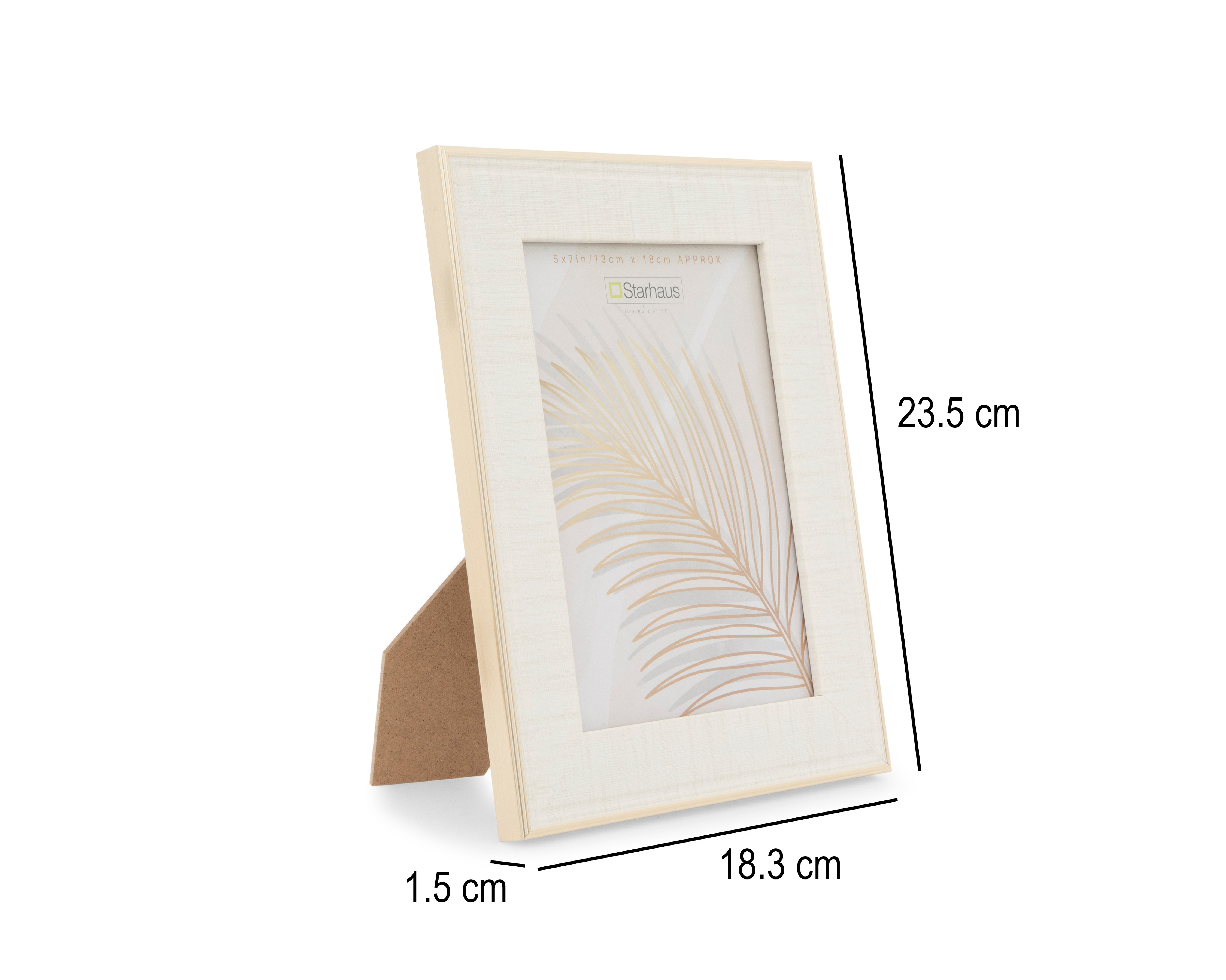 Foto 6 pulgar | Foto 5 | Portarretrato de Plástico Starhaus 5 x 7 Pulgadas