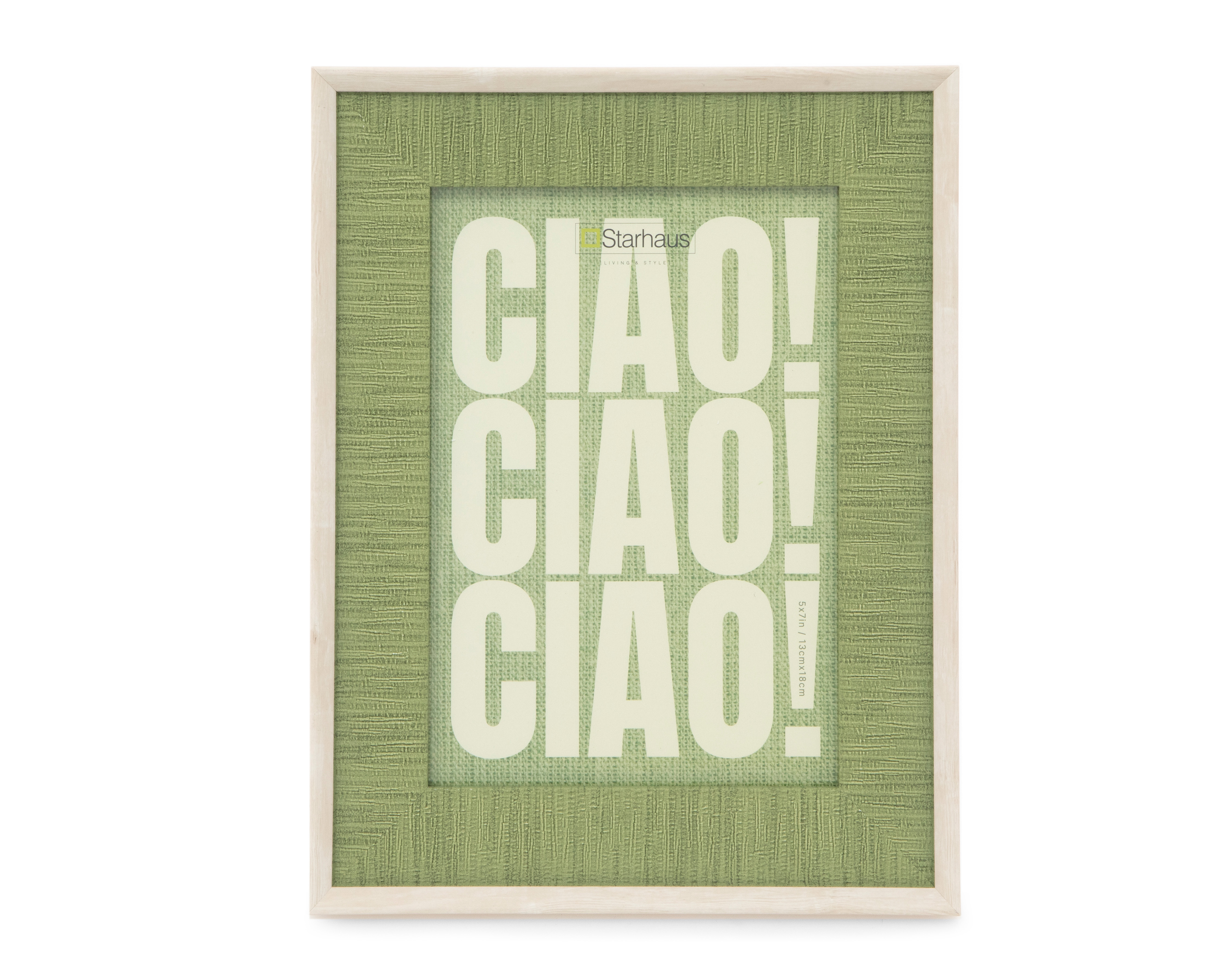 Portarretrato de Plástico Starhaus 5 x 7 Pulgadas