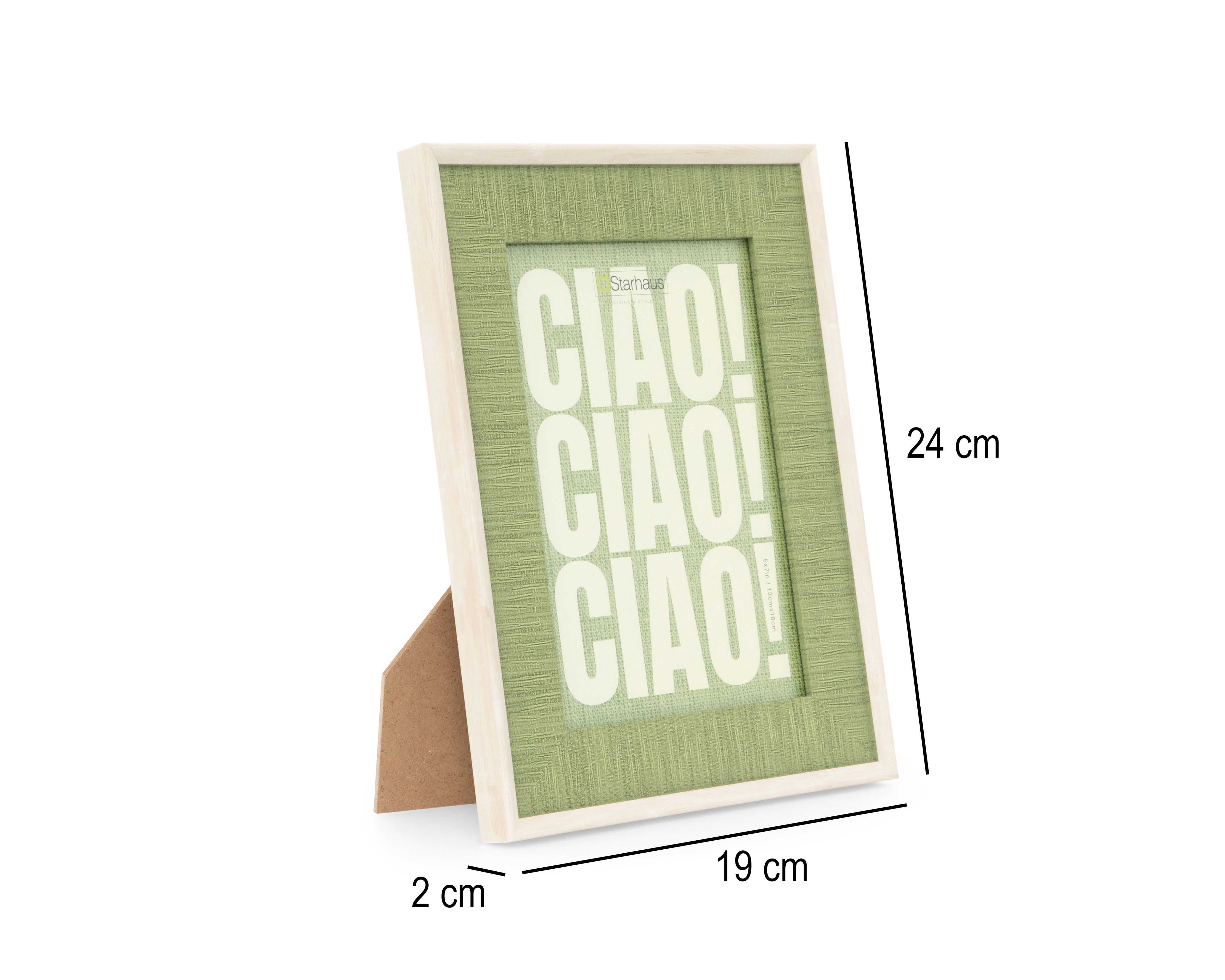 Foto 5 | Foto 5 | Portarretrato de Plástico Starhaus 5 x 7 Pulgadas