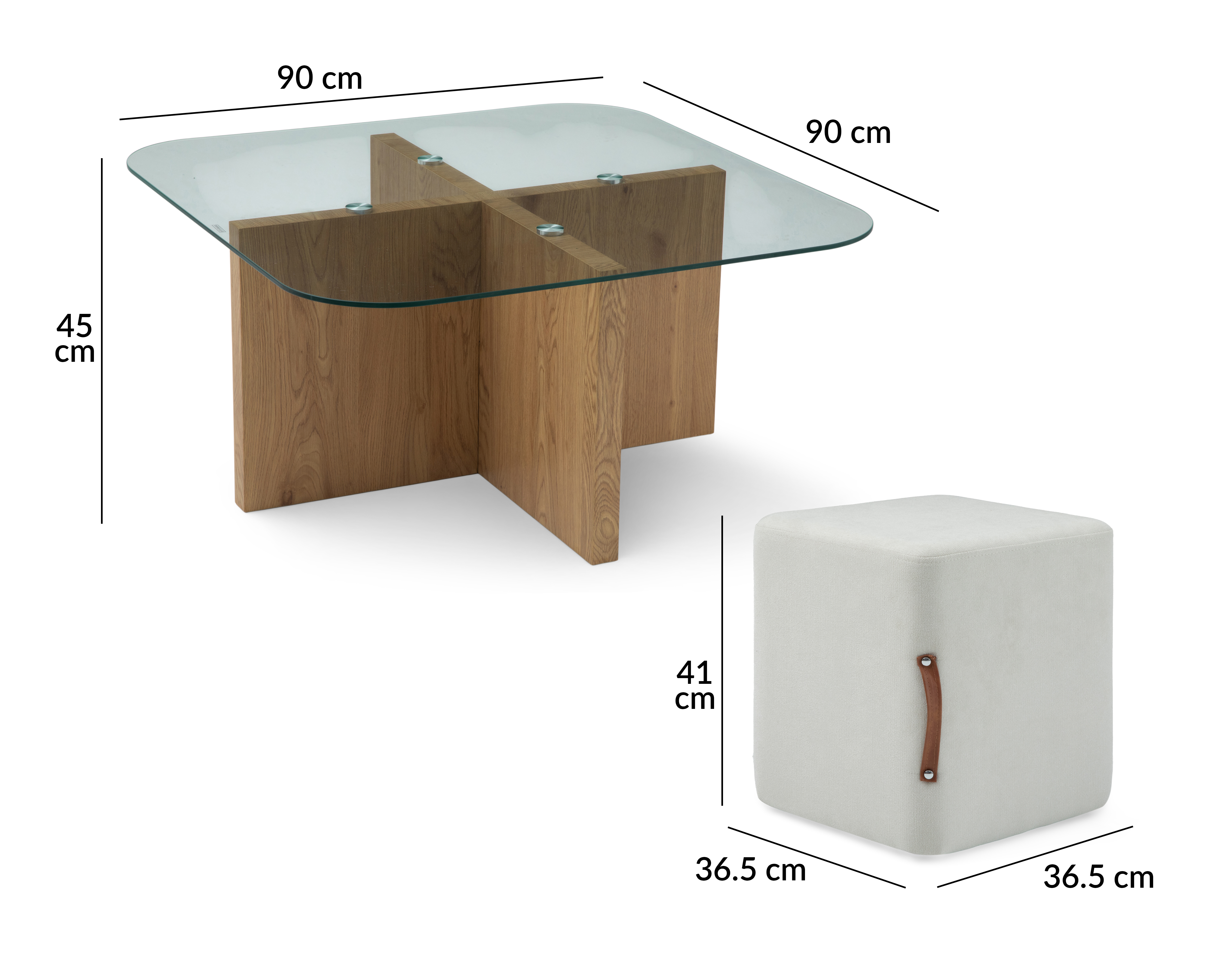 Foto 7 | Foto 7 | Mesa de Centro con Taburetes Ikal Aida