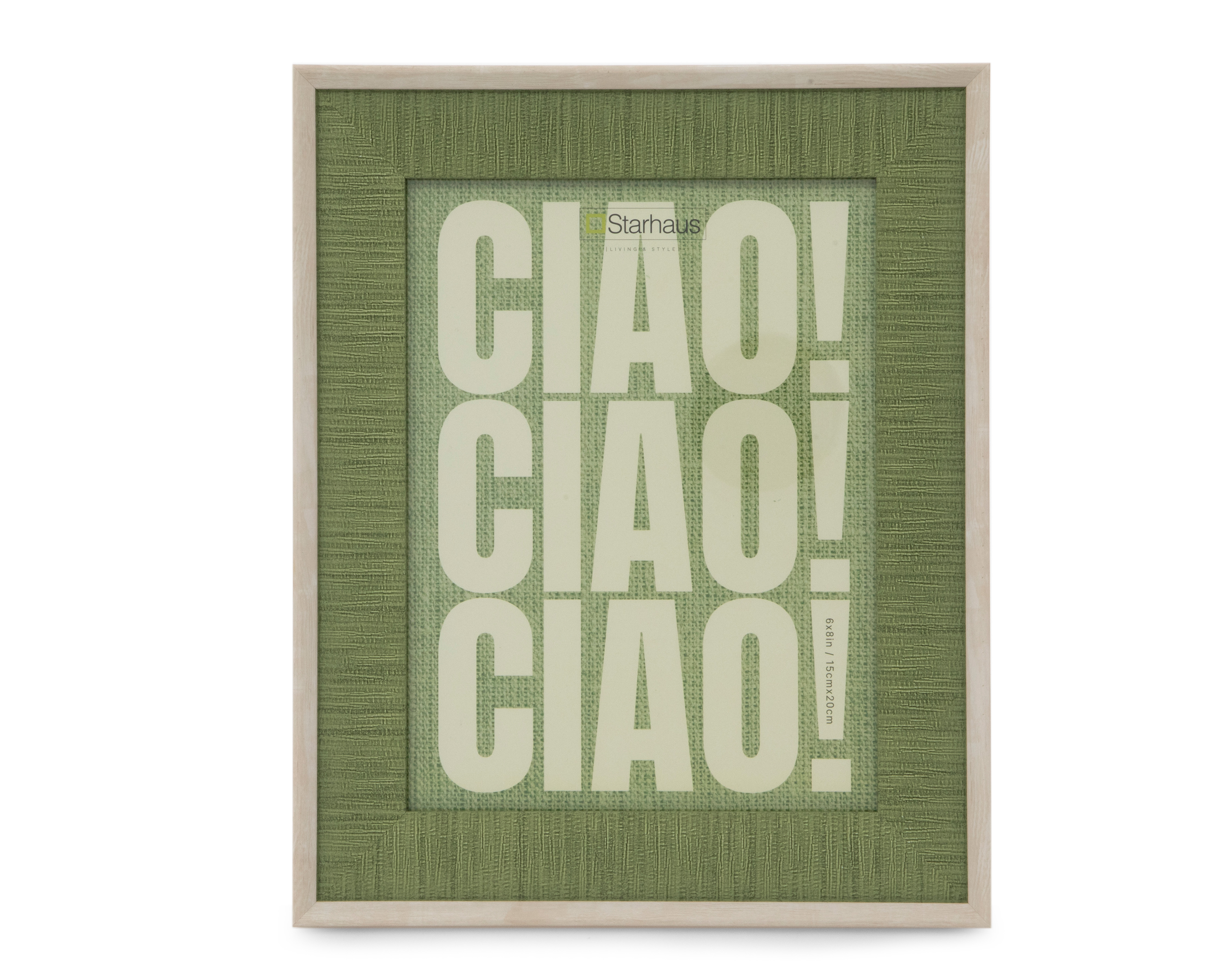 Portarretrato de Plástico Starhaus 6 x 8 Pulgadas