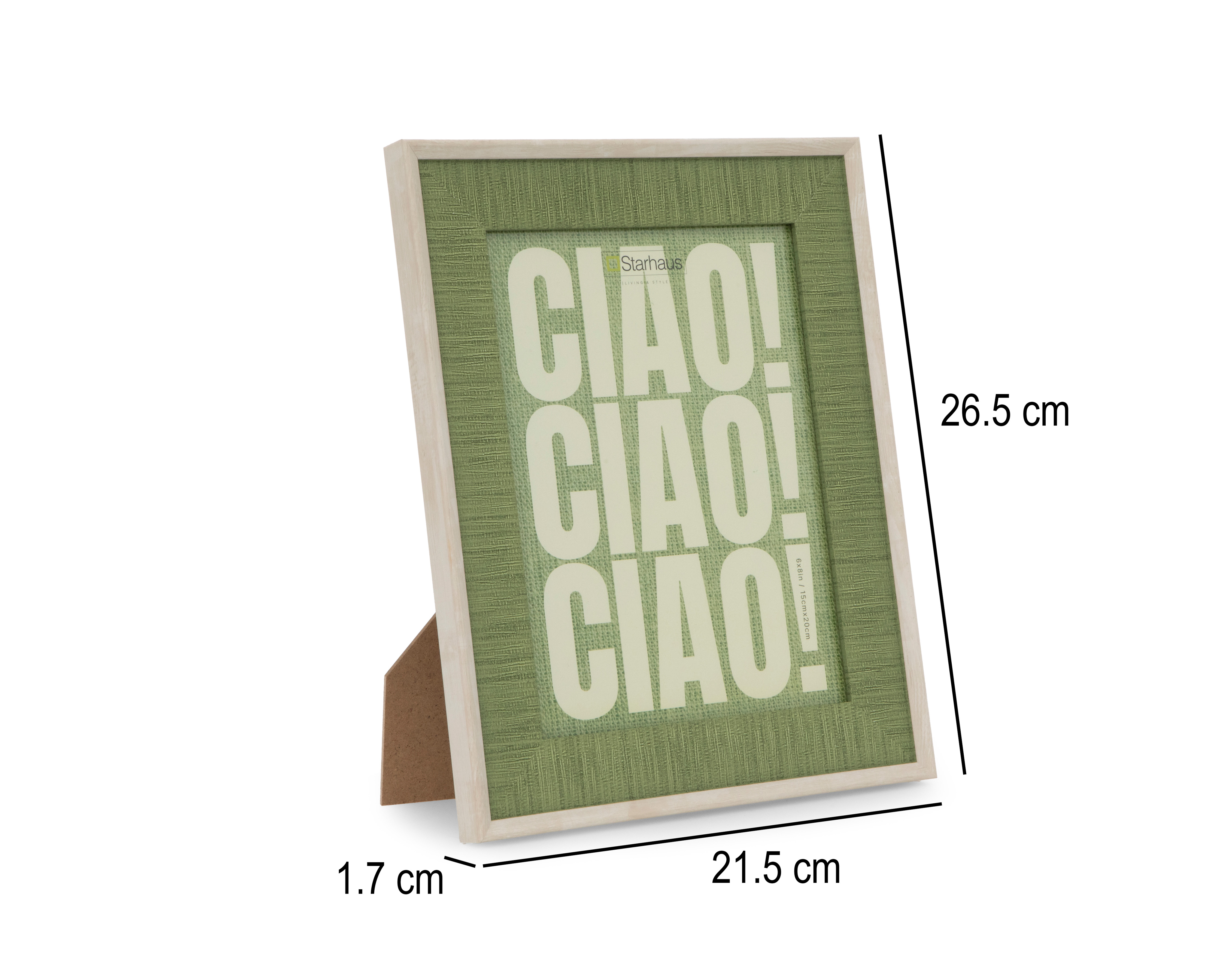 Foto 6 pulgar | Foto 5 | Portarretrato de Plástico Starhaus 6 x 8 Pulgadas