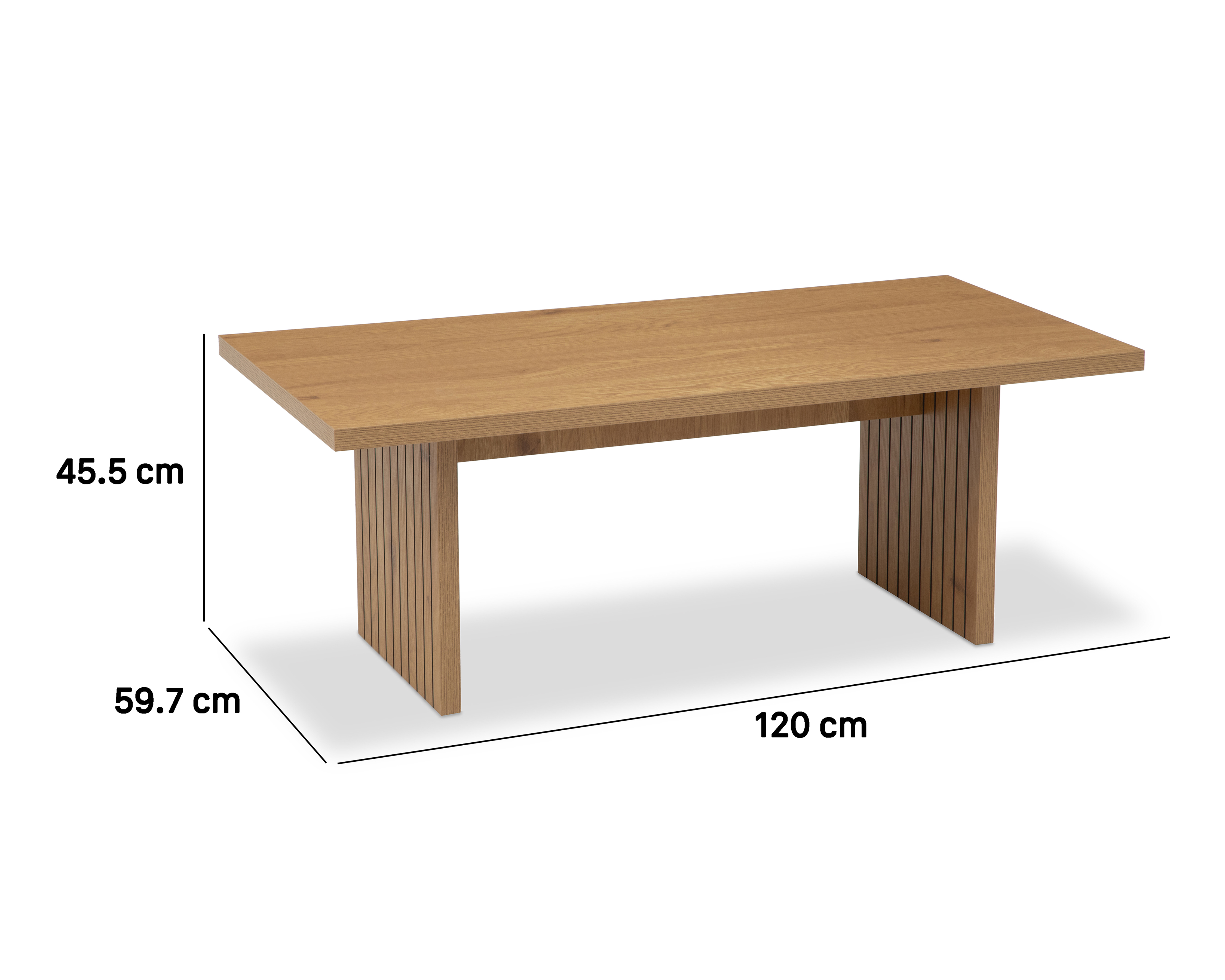 Foto 5 | Foto 6 | Mesa de Centro de Madera Ikal Camila