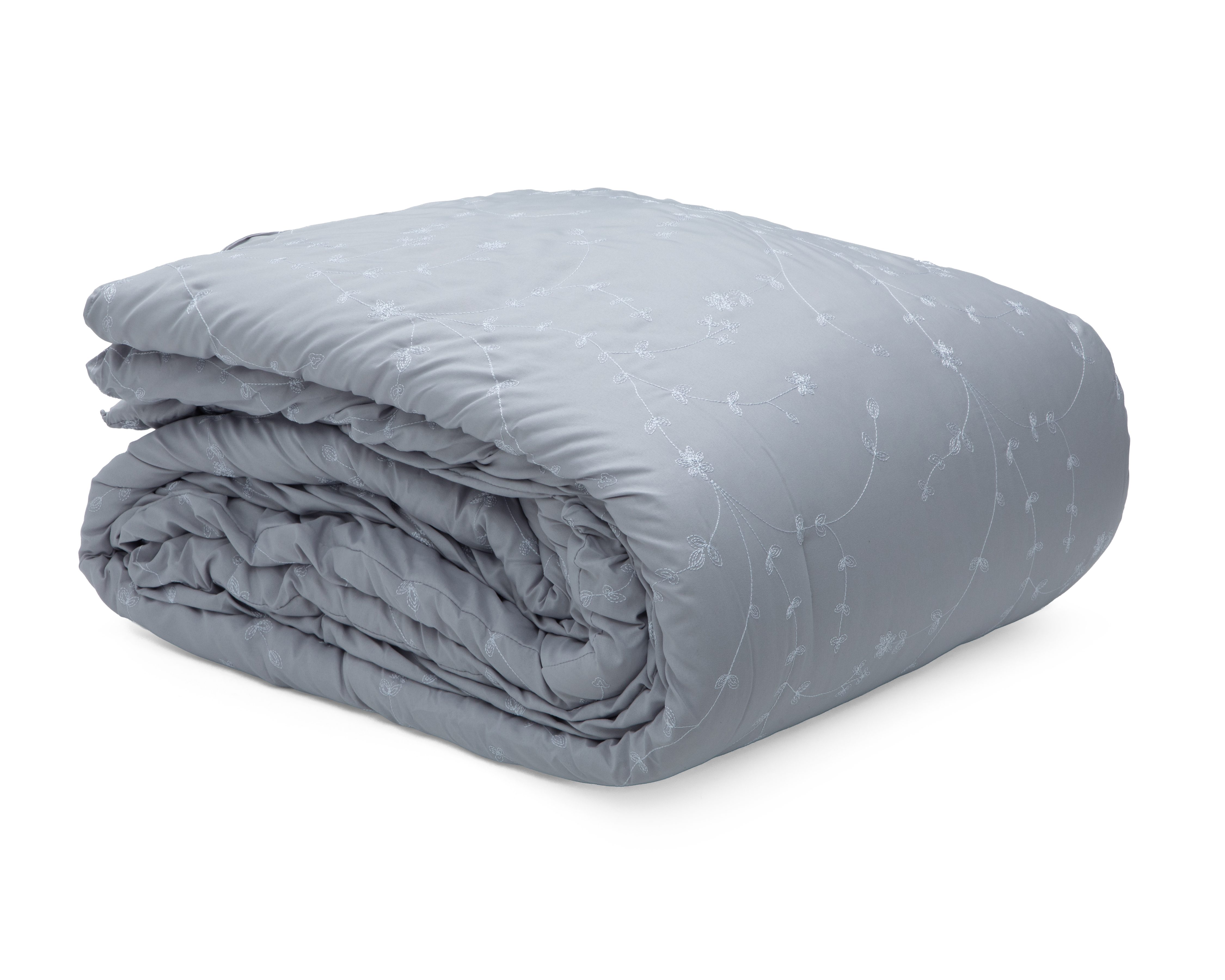 Foto 2 | Foto 2 | Edredón King Size con Fundas para Almohada Starhaus Paola Gris 3 Piezas